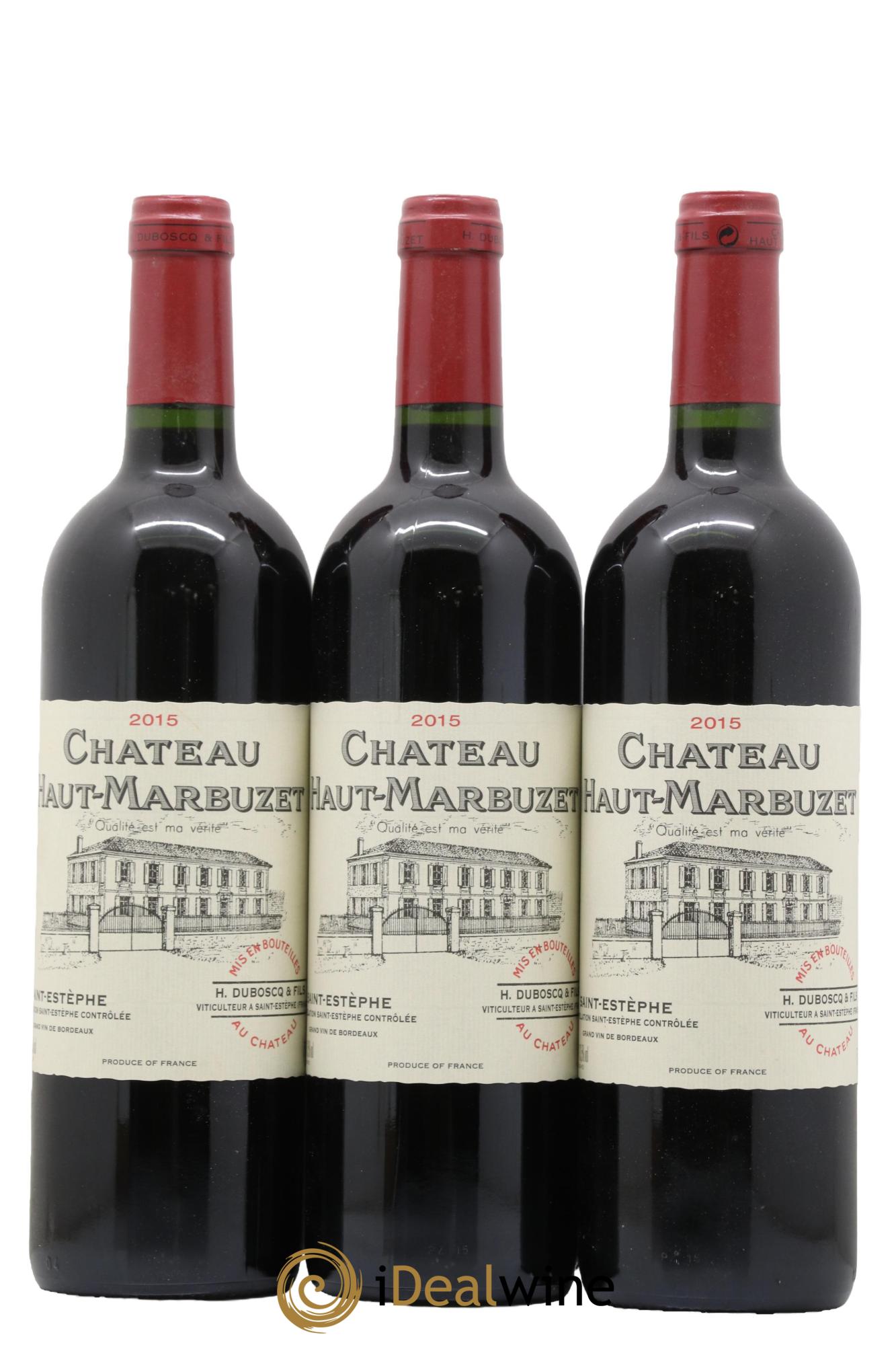 Château Haut Marbuzet 2015 - Lot de 6 bouteilles - 2