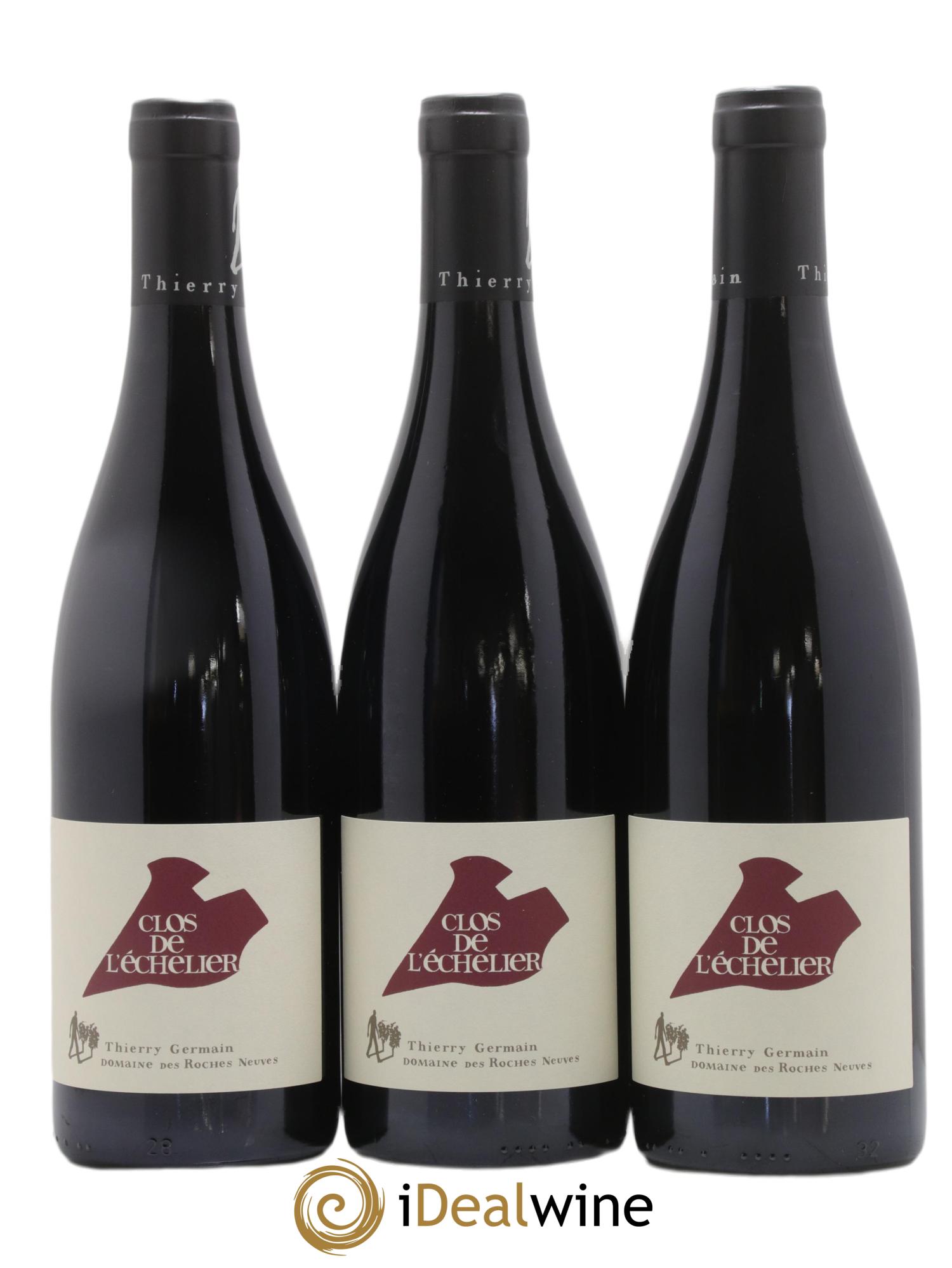 Saumur-Champigny Clos de l'Echelier Domaine des Roches Neuves - Thierry Germain 2020 - Lot of 3 bottles - 0
