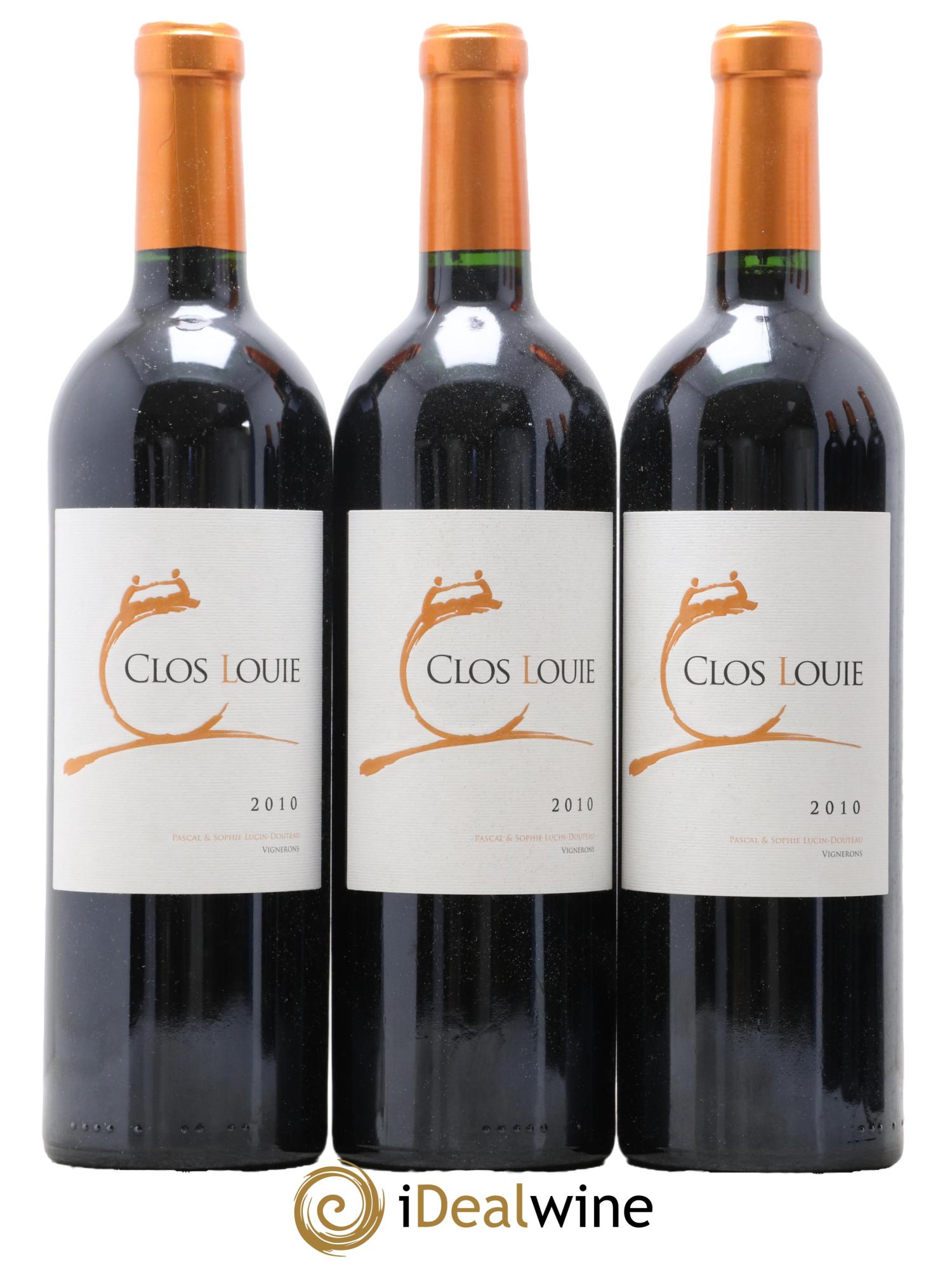 Castillon-Côtes-de-Bordeaux (Côtes-de-Castillon) Clos Louie 2010 - Lot de 6 bouteilles - 1