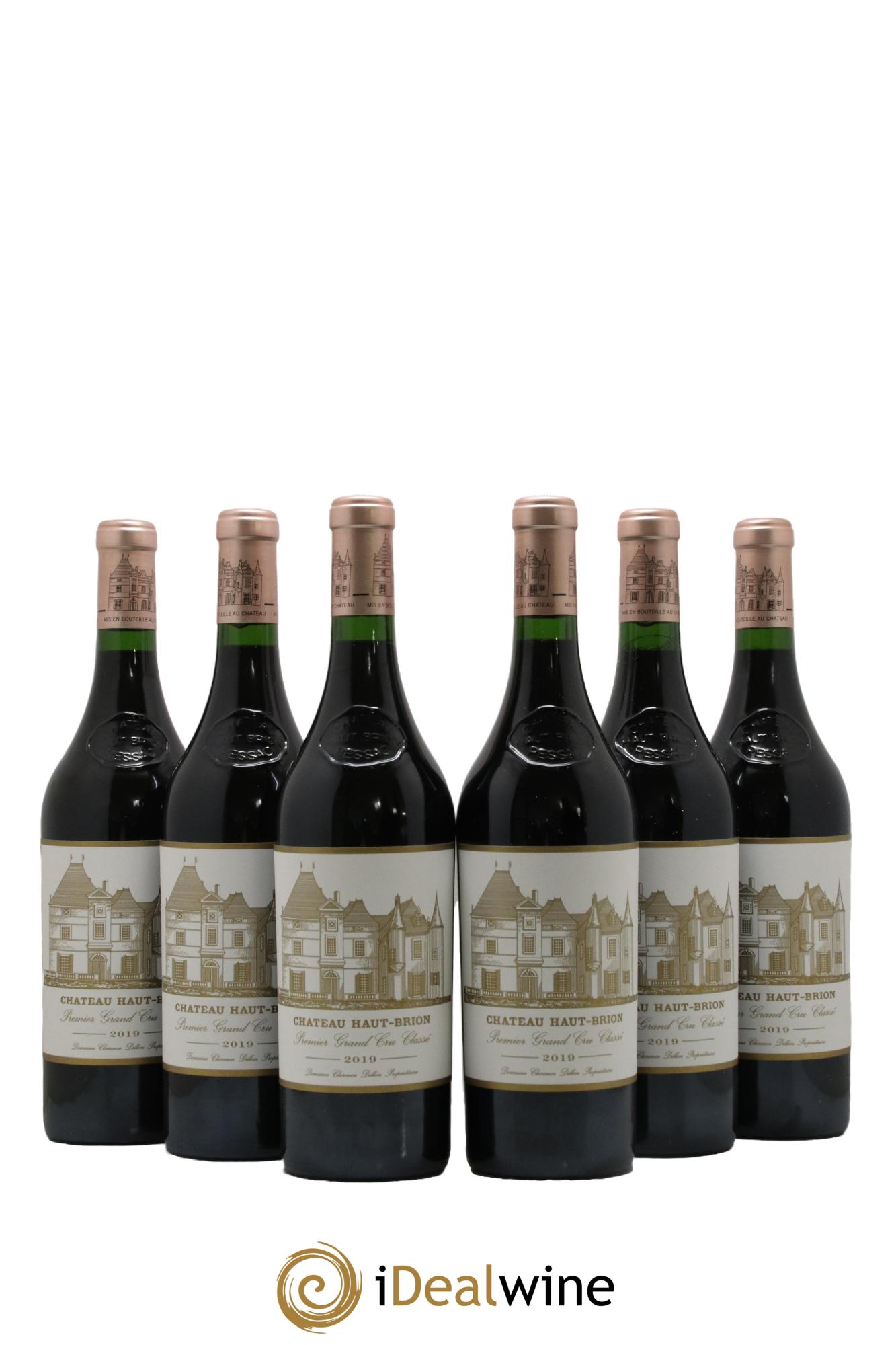Château Haut Brion 1er Grand Cru Classé 2019 - Lot de 6 bouteilles - 0
