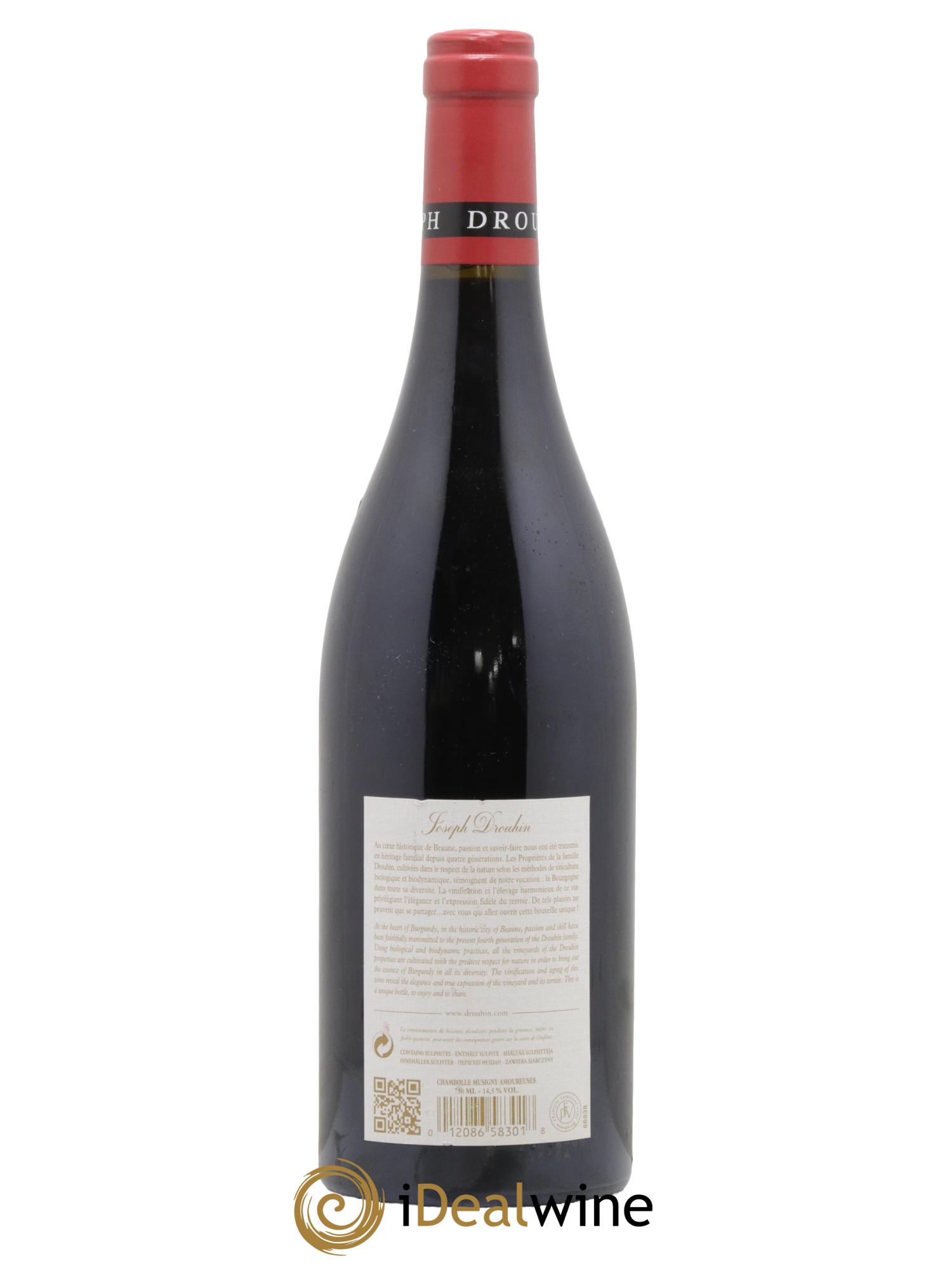 Chambolle-Musigny 1er Cru Les Amoureuses Joseph Drouhin 2018 - Lot of 1 bottle - 1