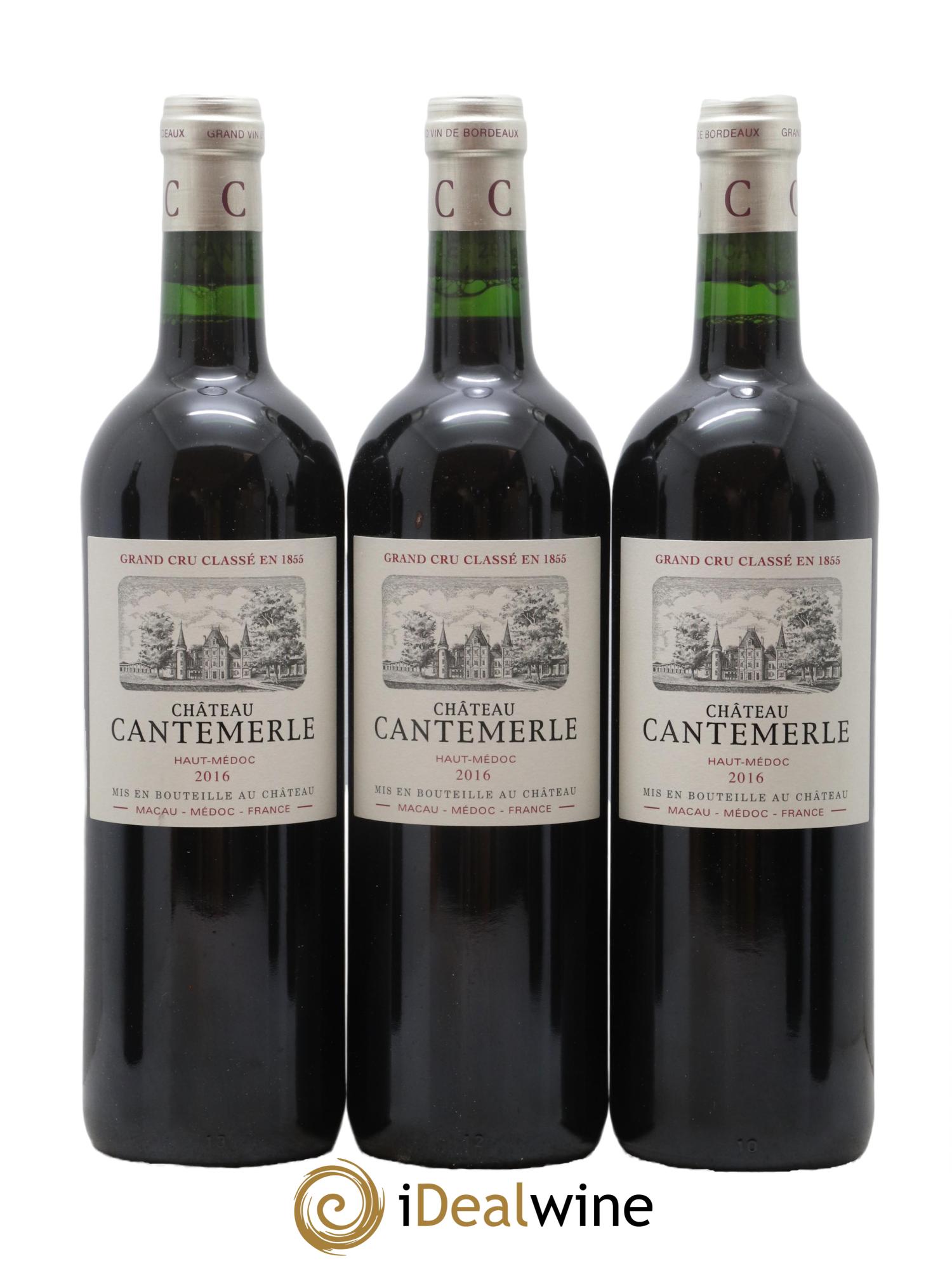 Château Cantemerle 5ème Grand Cru Classé 2016 - Lot de 12 bouteilles - 4