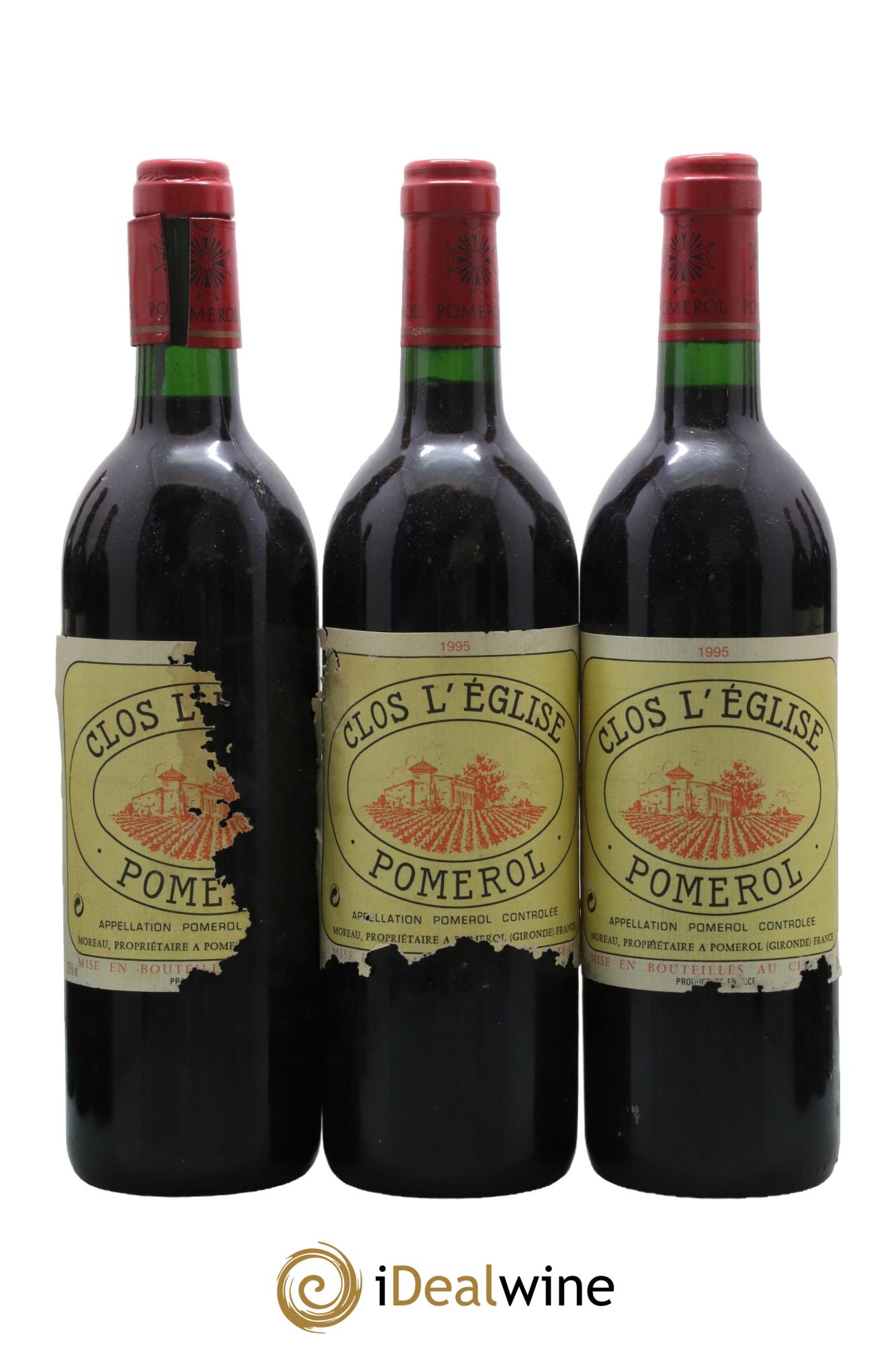 Clos l'Eglise 1995 - Lot de 12 bouteilles - 2