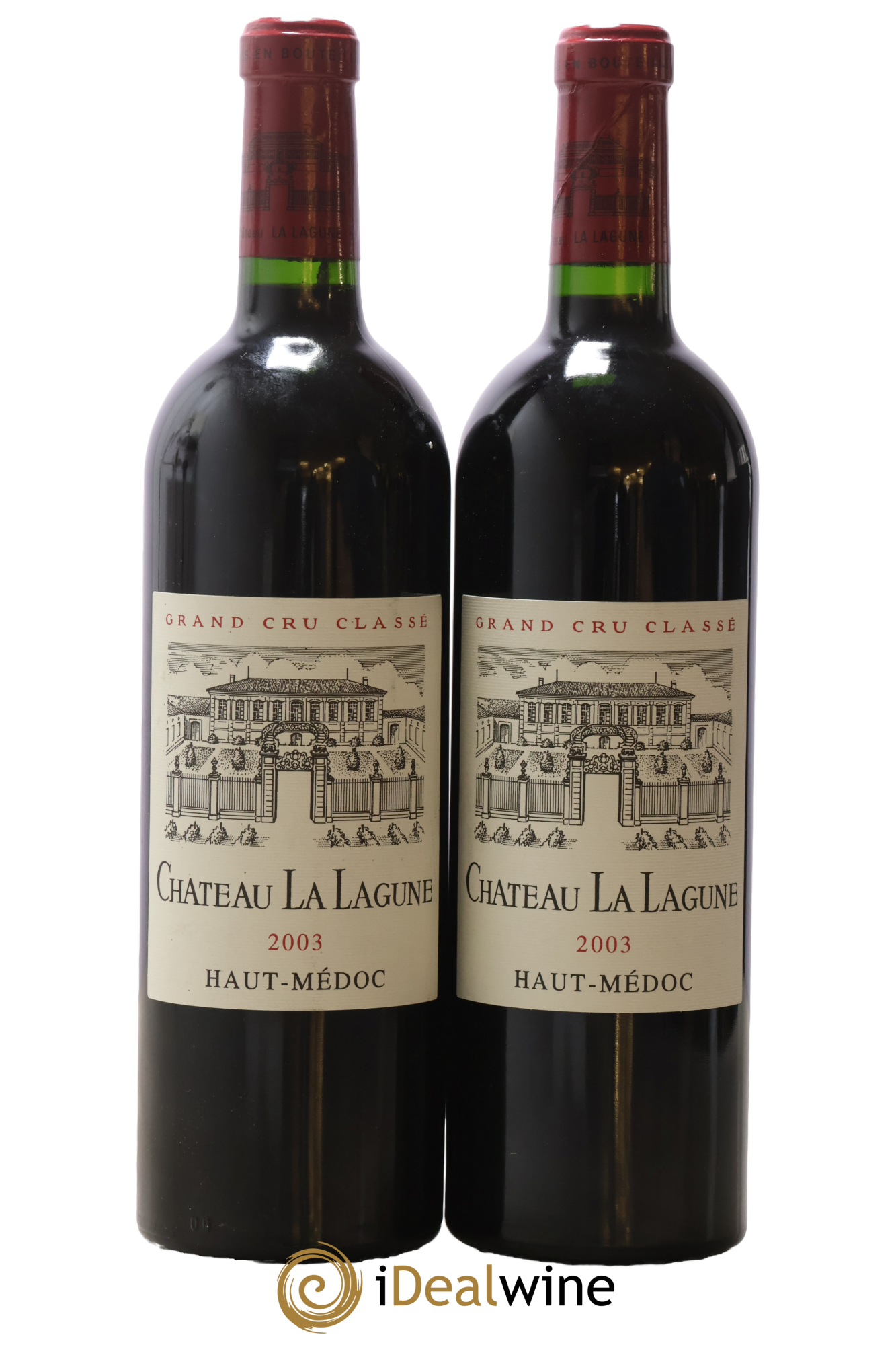 Château la Lagune 3ème Grand Cru Classé 2003 - Lot of 2 bottles - 0
