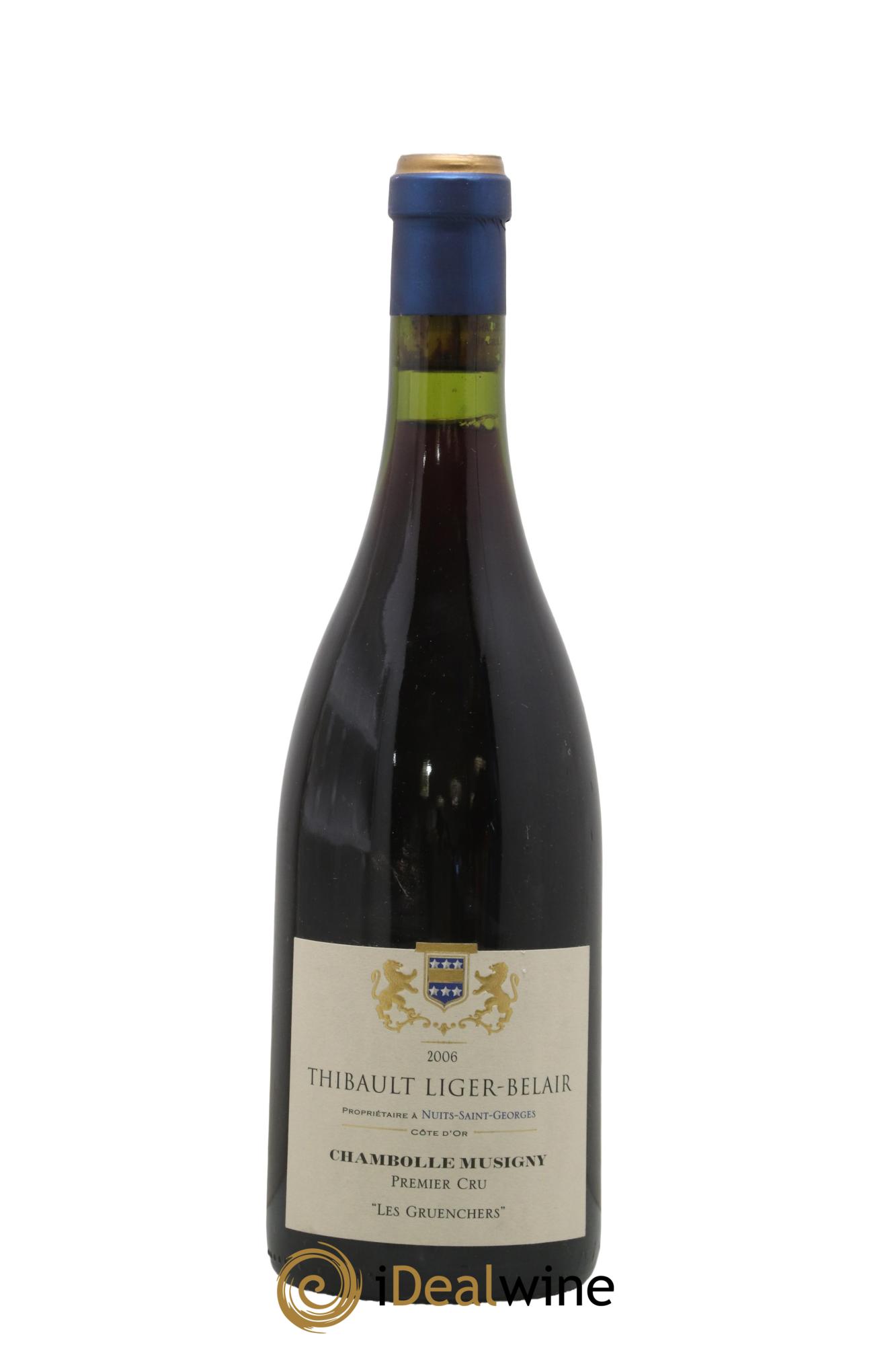 Chambolle-Musigny 1er Cru Les Gruenchers Thibault Liger-Belair Successeurs 2006 - Lot de 1 bouteille - 0