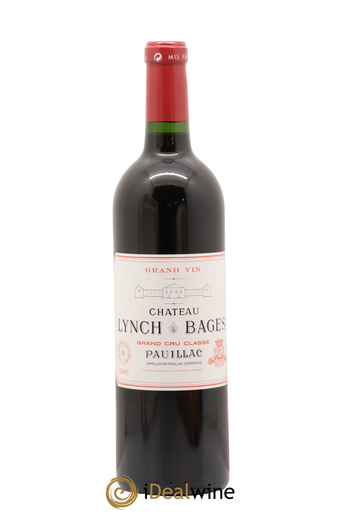 Château Lynch Bages 5ème Grand Cru Classé 2005 - Lot de 1 bouteille - 0