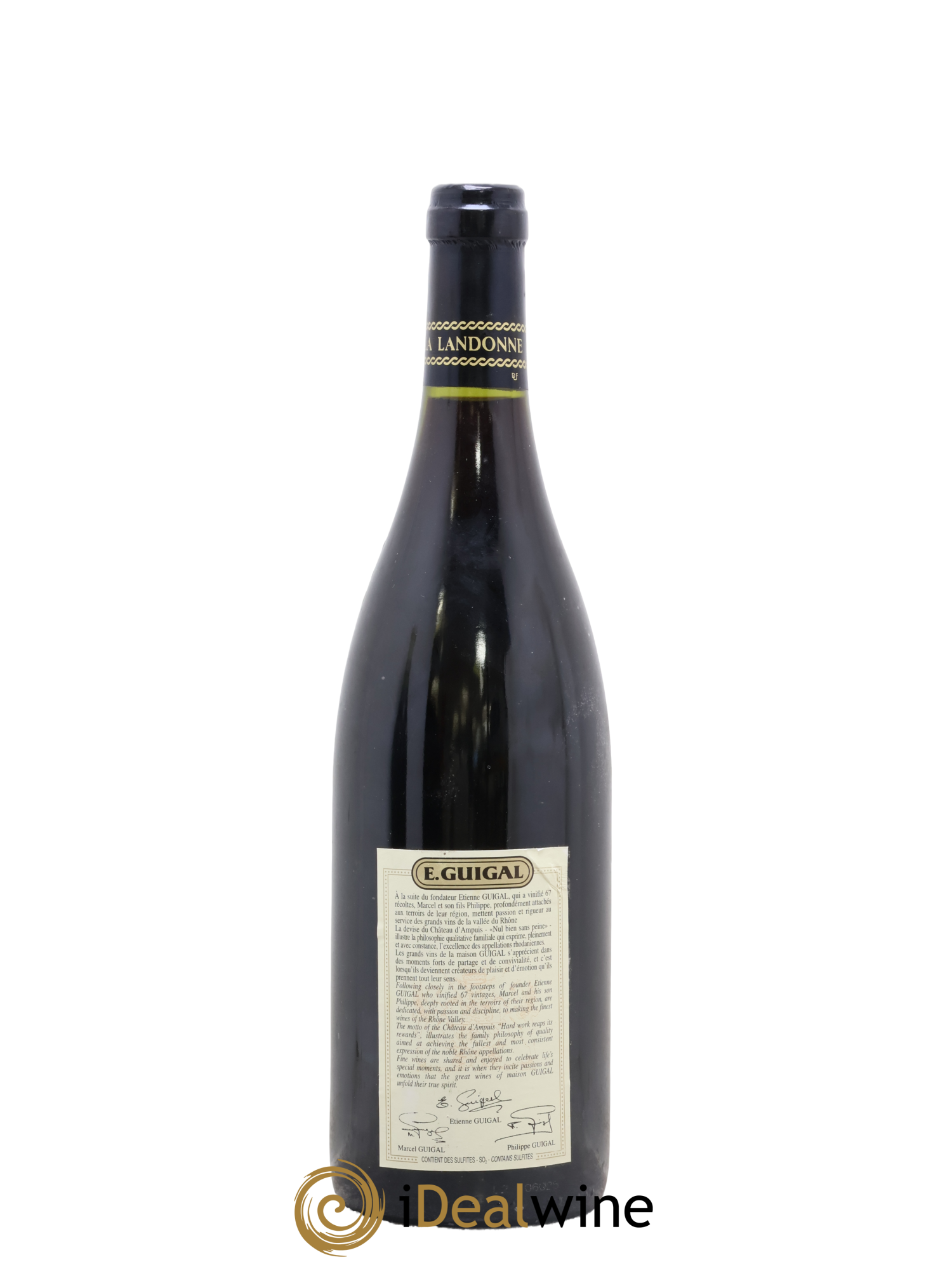 Côte-Rôtie La Landonne Guigal 2002 - Posten von 1 Flasche - 1