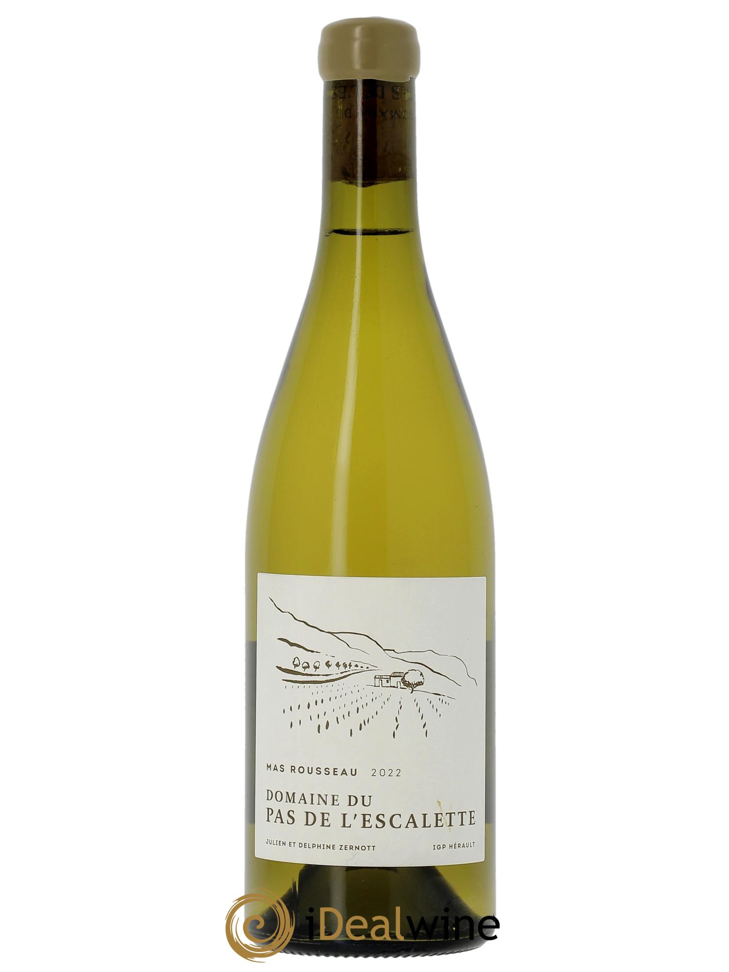 IGP Pays d'Hérault (anciennement Coteaux du Languedoc) Mas Rousseau Pas de l'Escalette  2022 - Lot de 1 bouteille - 0