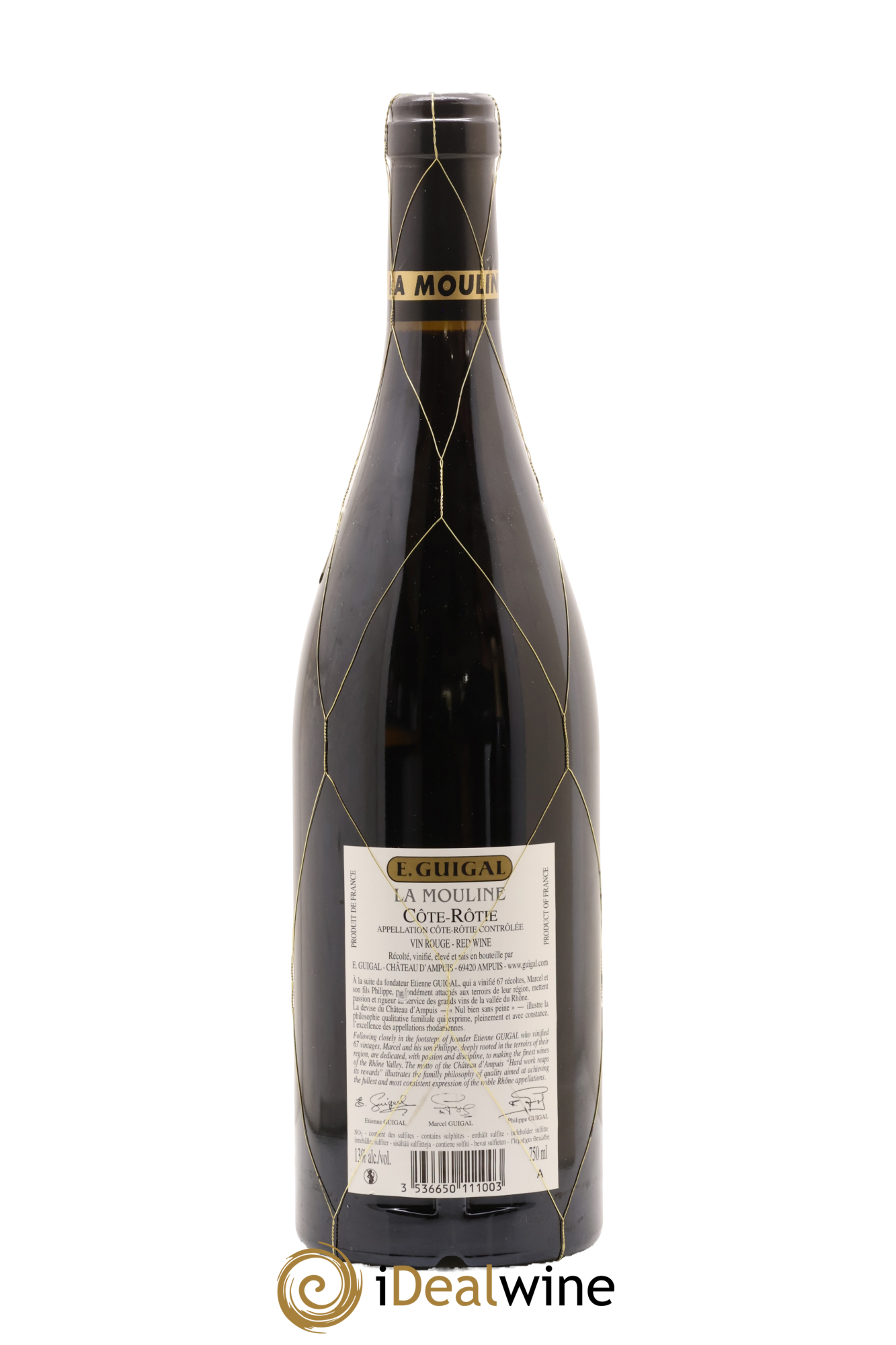 Côte-Rôtie La Mouline Guigal  2014 - Lot de 1 bouteille - 1