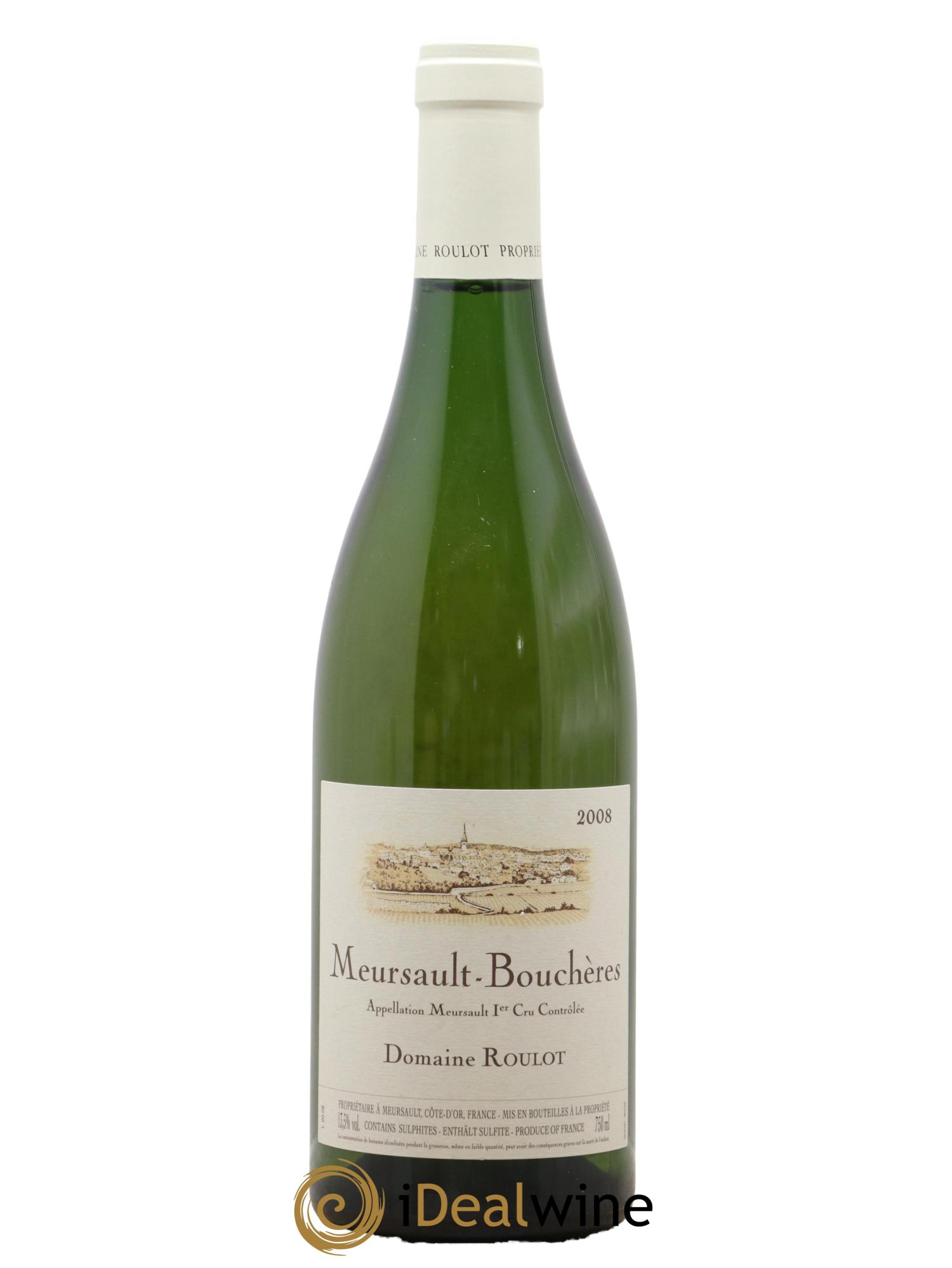 Meursault 1er Cru Les Bouchères Roulot (Domaine) 2008 - Lotto di 1 bottiglia - 0
