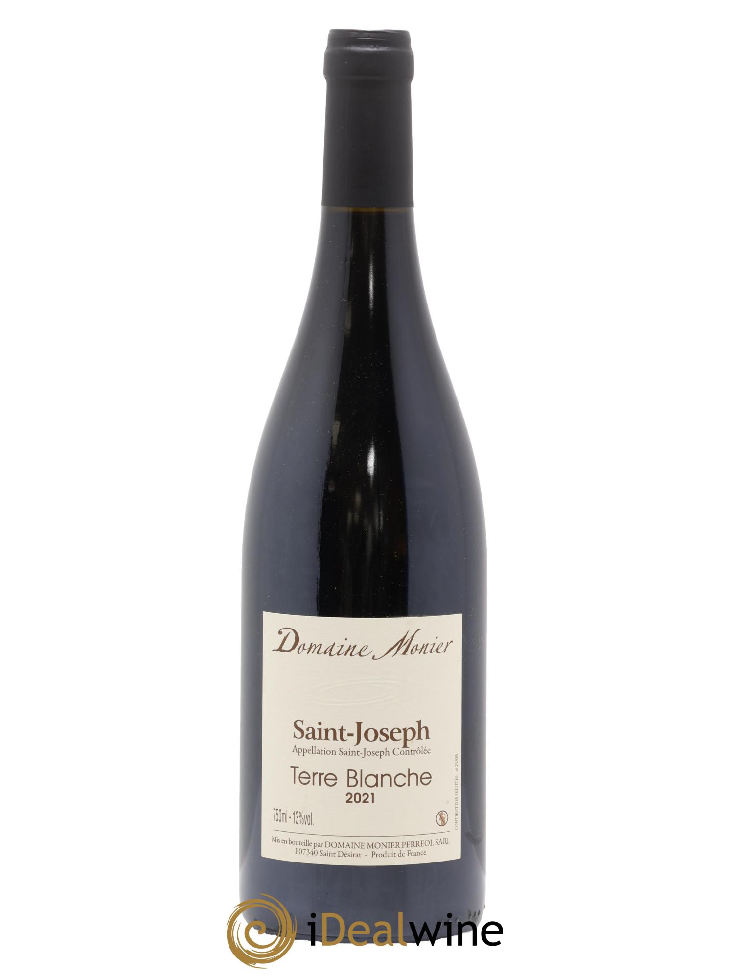 Saint-Joseph Terre Blanche Monier Perréol 2021 - Lot of 1 bottle - 0