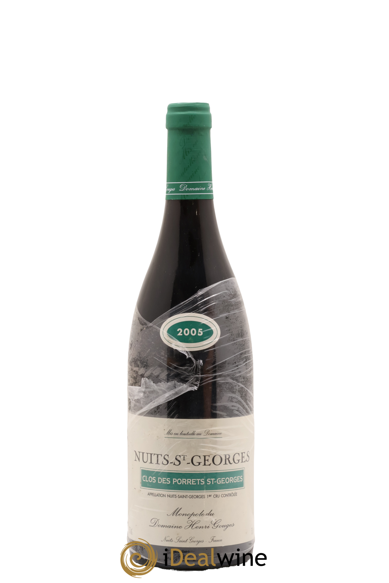 Nuits-Saint-Georges 1er Cru Clos des Porrets St Georges Henri Gouges 2005 - Lot de 1 bouteille - 0