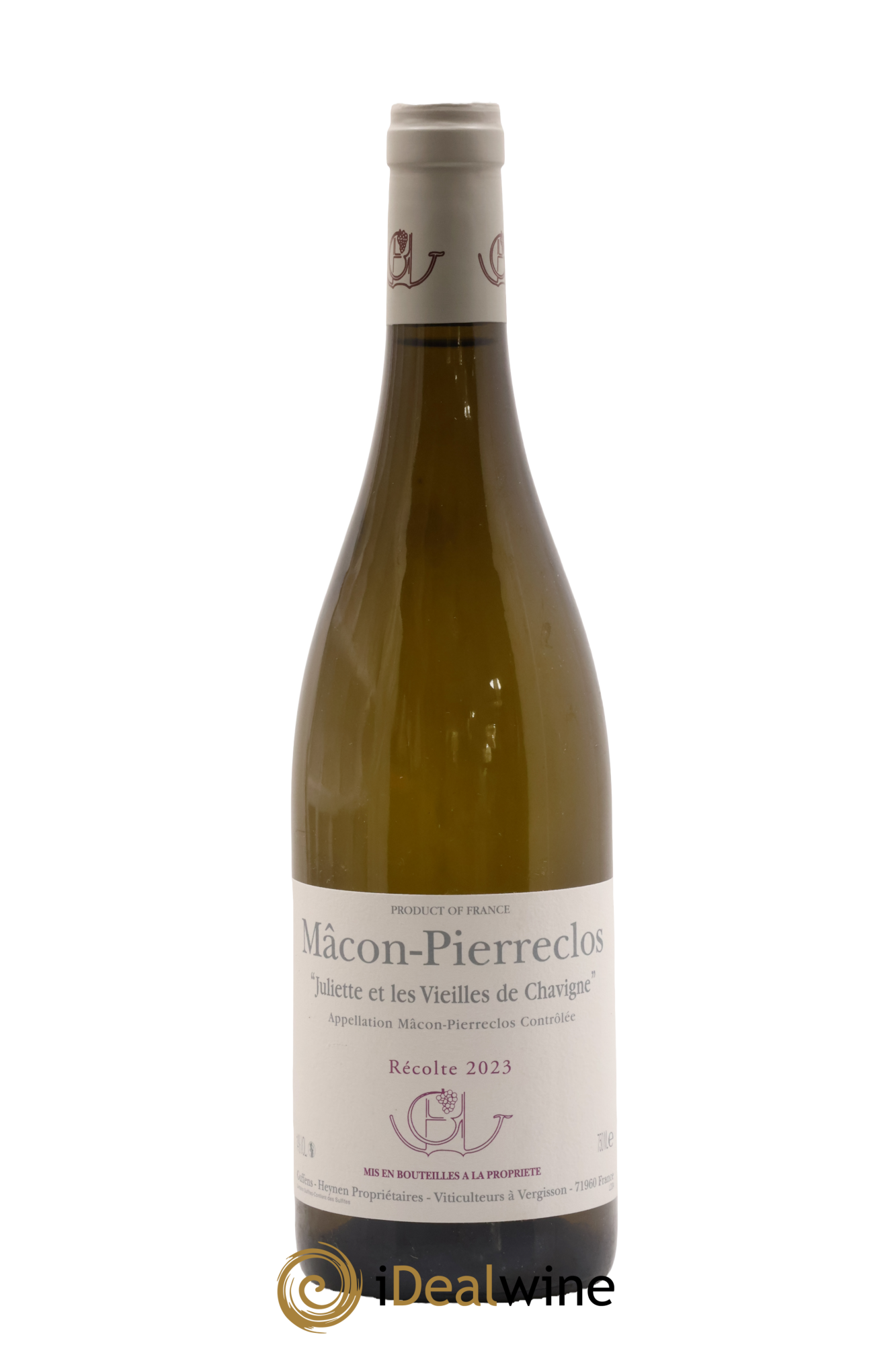 Mâcon-Pierreclos Juliette et Les Vieilles de Chavigne Guffens-Heynen 2023 - Lot de 1 bouteille - 0