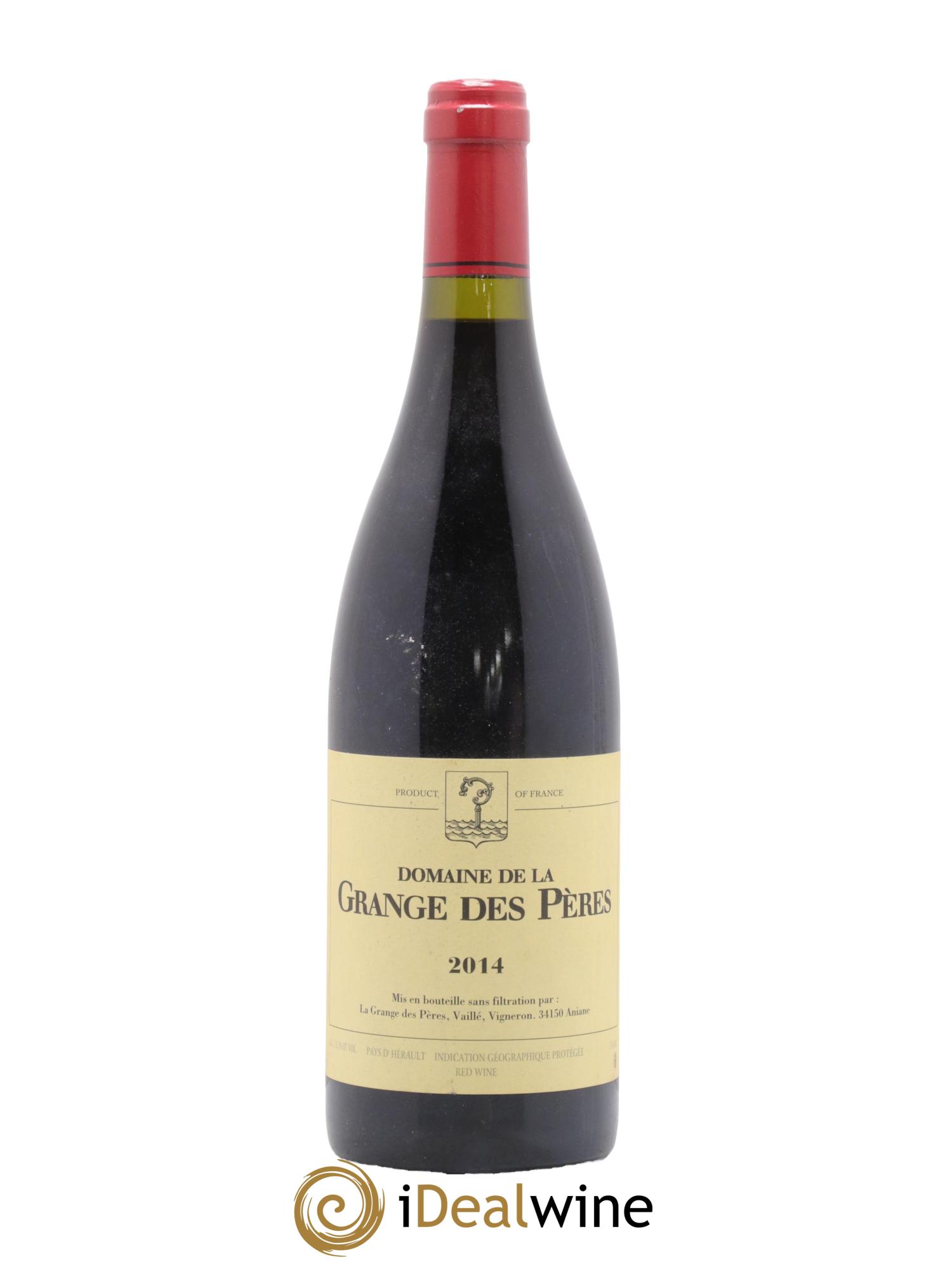Pays d'Hérault Grange des Pères Laurent Vaillé 2014 - Lot de 1 bouteille - 0