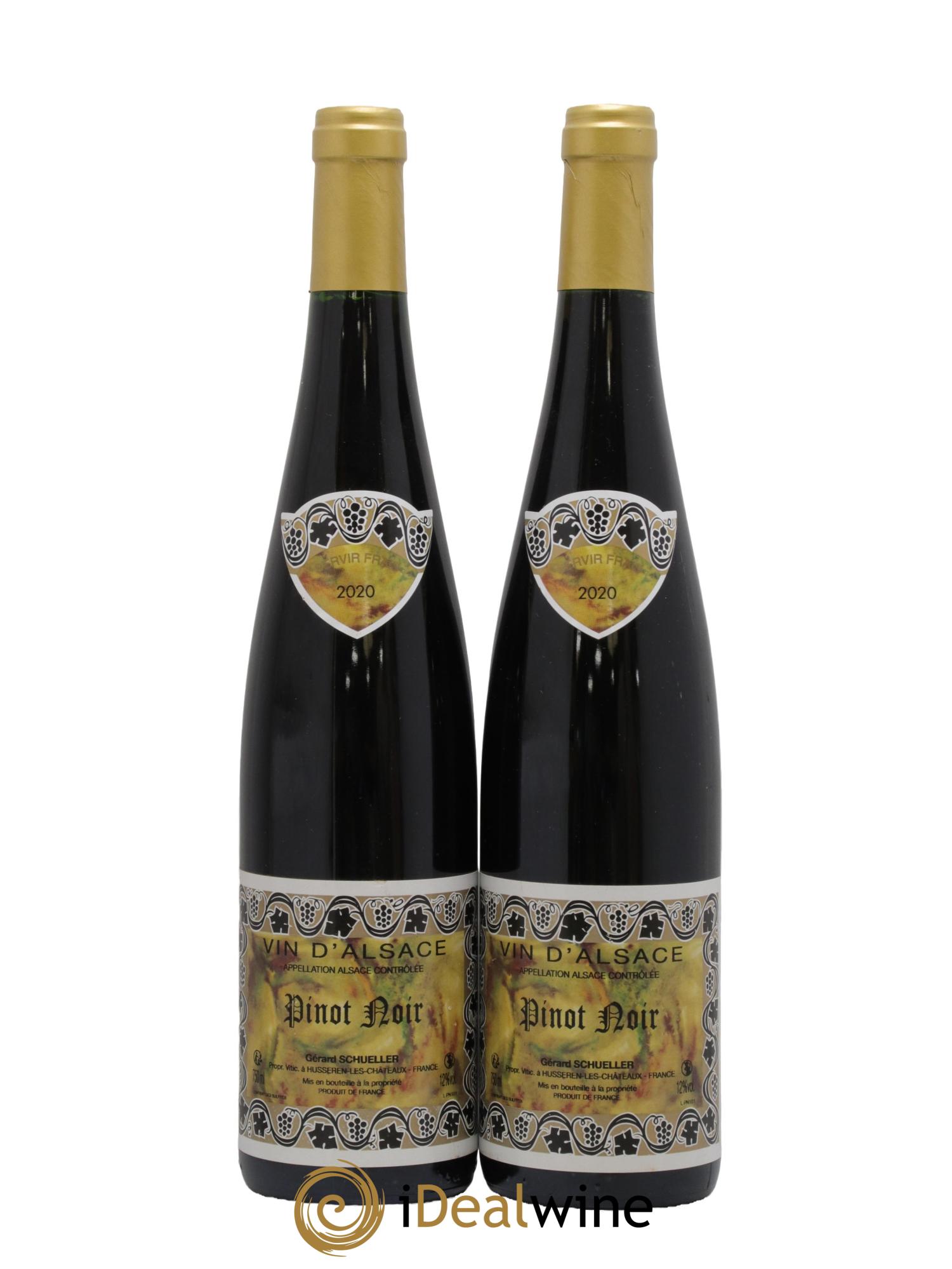 Alsace Pinot Noir Gérard Schueller (Domaine) 2020 - Lot de 2 bouteilles - 0