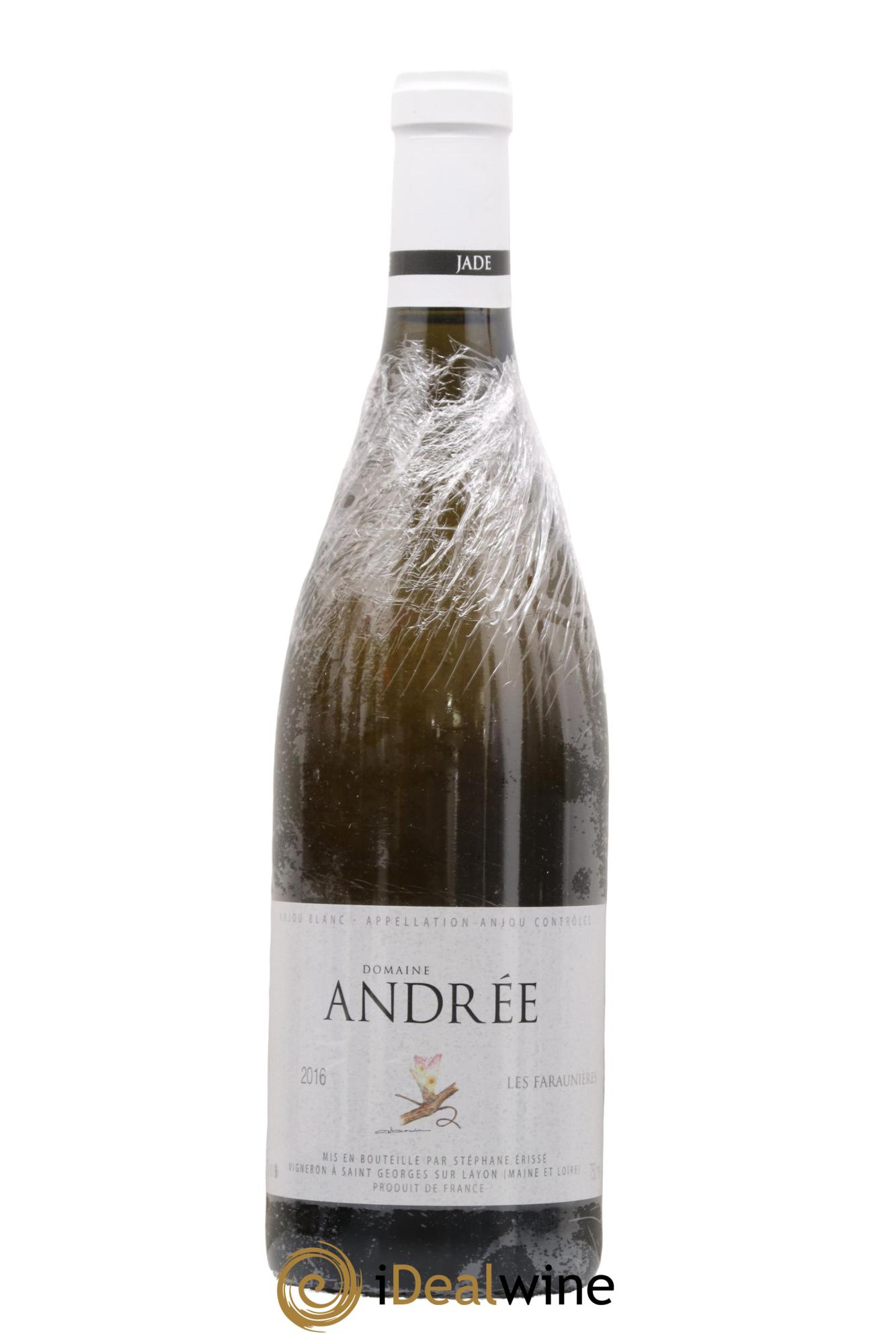 Anjou Les Faraunières Andrée (Domaine) 2016 - Lot de 1 bouteille - 0