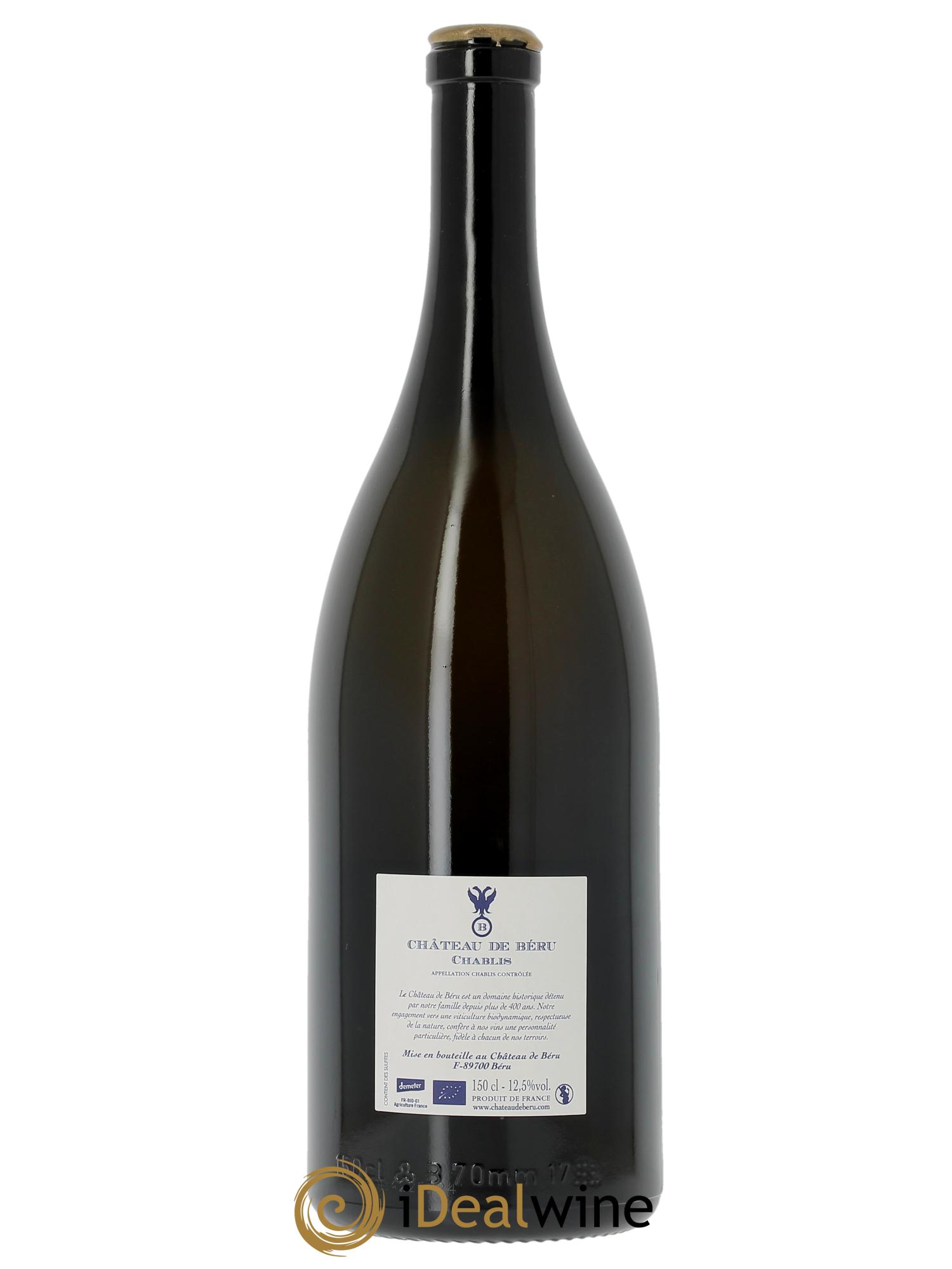 Chablis  Orangerie  Château de Béru  2022 - Posten von 1 Magnum - 1