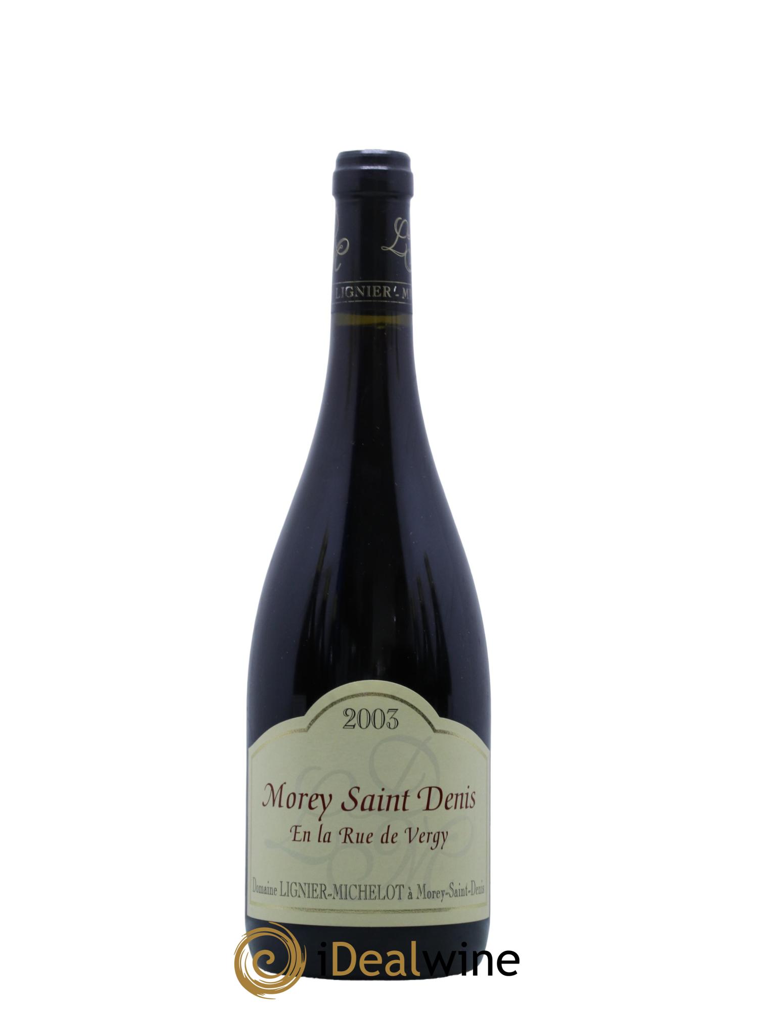Morey-Saint-Denis En la Rue de Vergy Lignier-Michelot (Domaine) 2003 - Lot de 1 bouteille - 0