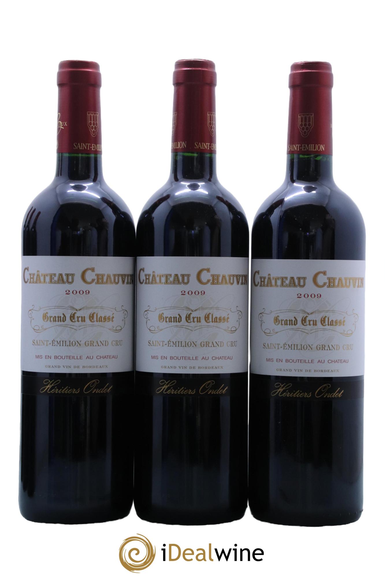Château Chauvin Grand Cru Classé 2009 - Lot de 12 bouteilles - 3