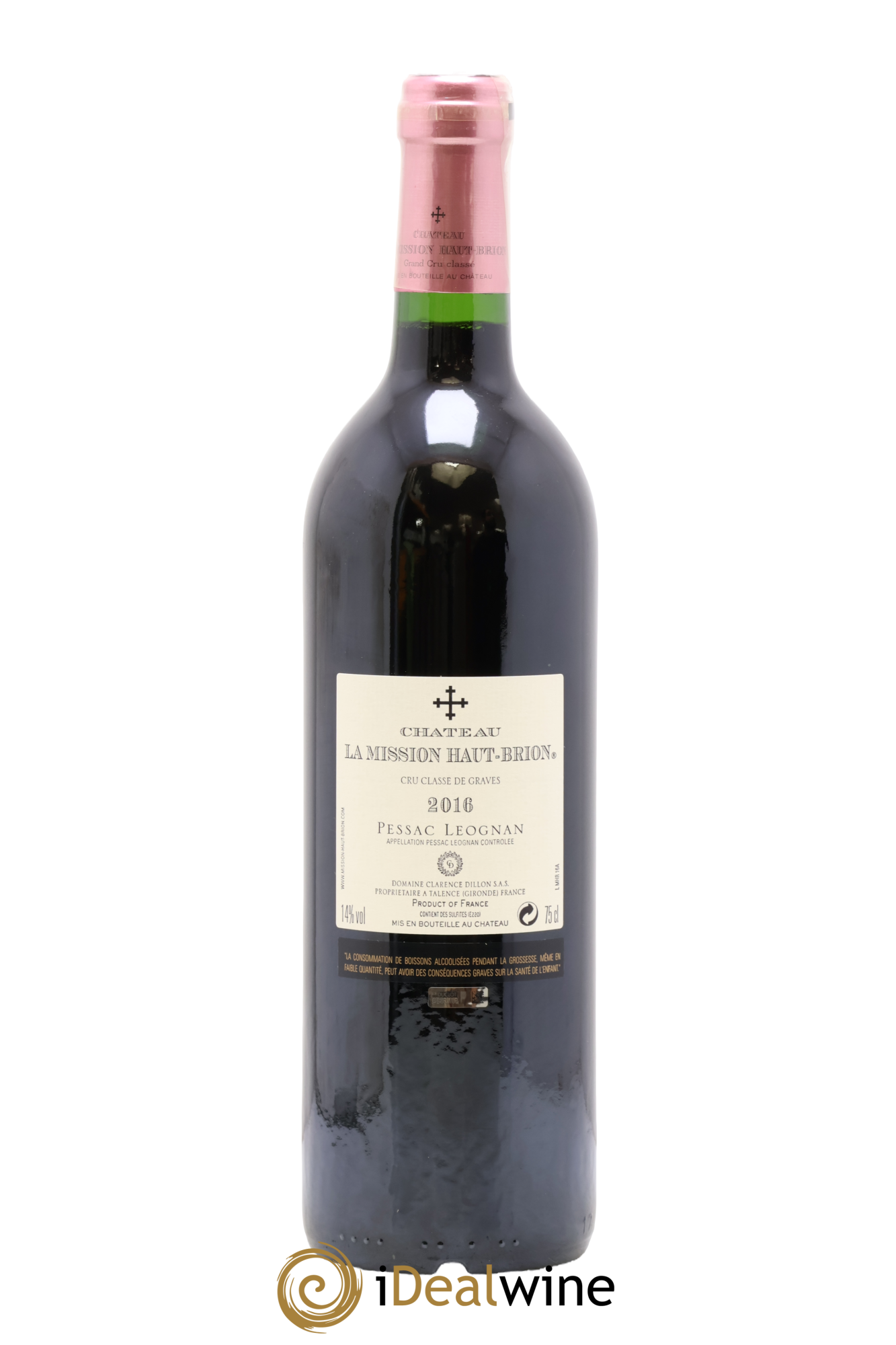 Château la Mission Haut-Brion Cru Classé de Graves 2016 - Lot de 1 bouteille - 1