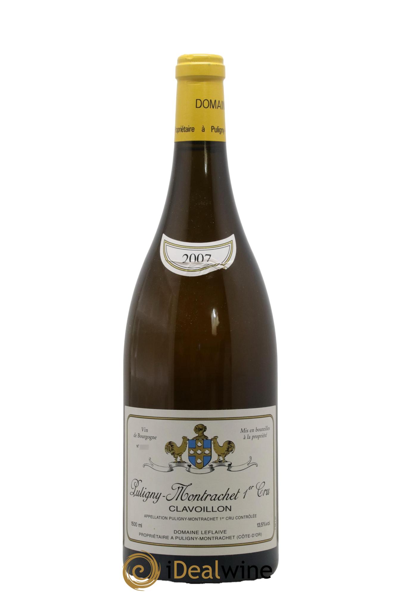 Puligny-Montrachet 1er Cru Clavoillon Leflaive (Domaine) 2007 - Lot de 1 magnum - 0