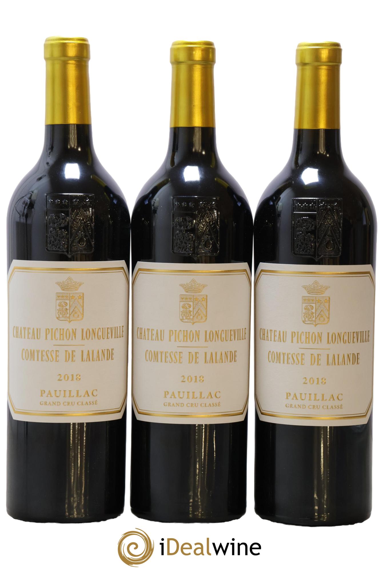 Château Pichon Longueville Comtesse de Lalande 2ème Grand Cru Classé  2018 - Posten von 6 Flaschen - 3