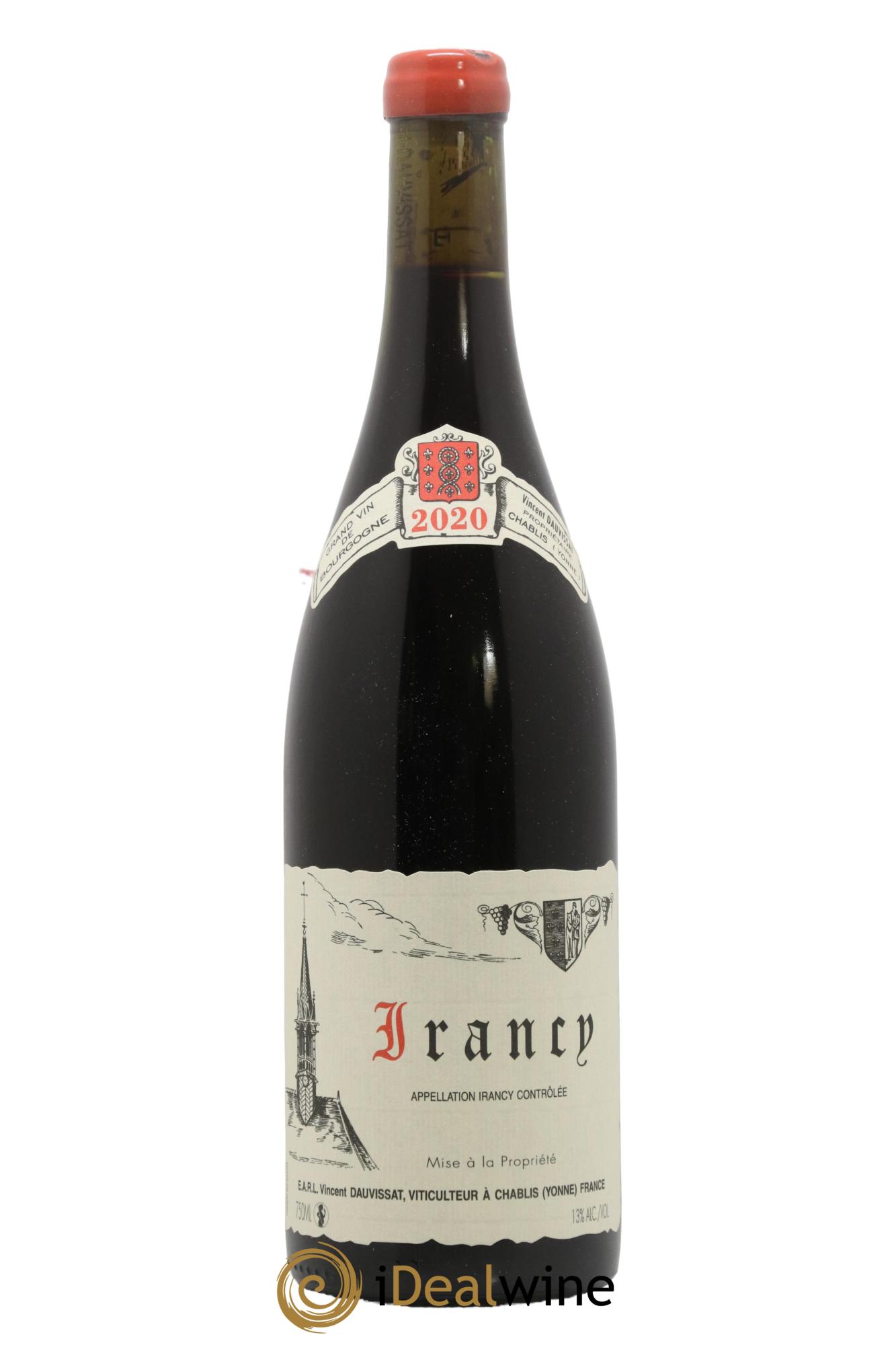 Irancy Vincent Dauvissat (Domaine) 2020 - Lot de 1 bouteille - 0