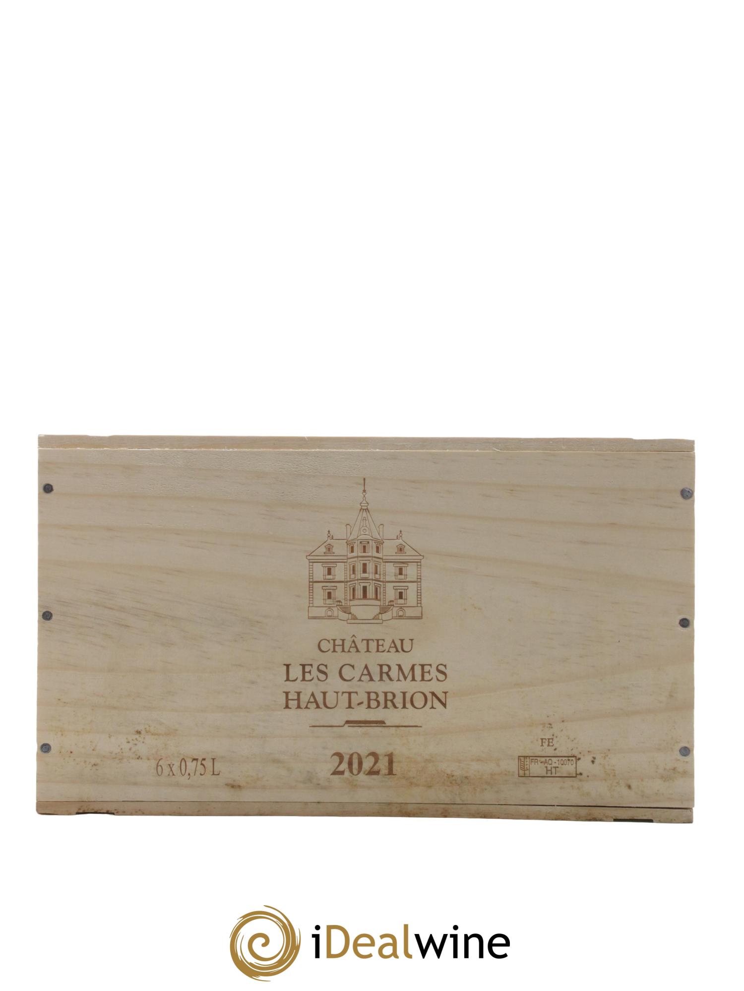 Château Les Carmes Haut-Brion 2021 - Lot de 6 bouteilles - 3