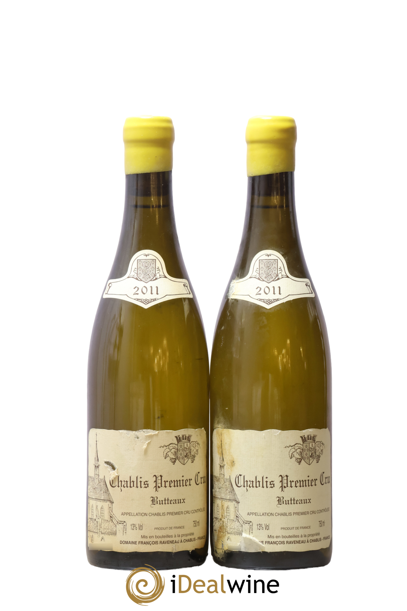 Chablis 1er Cru Butteaux Raveneau (Domaine) 2011 - Lote de 2 botellas - 0