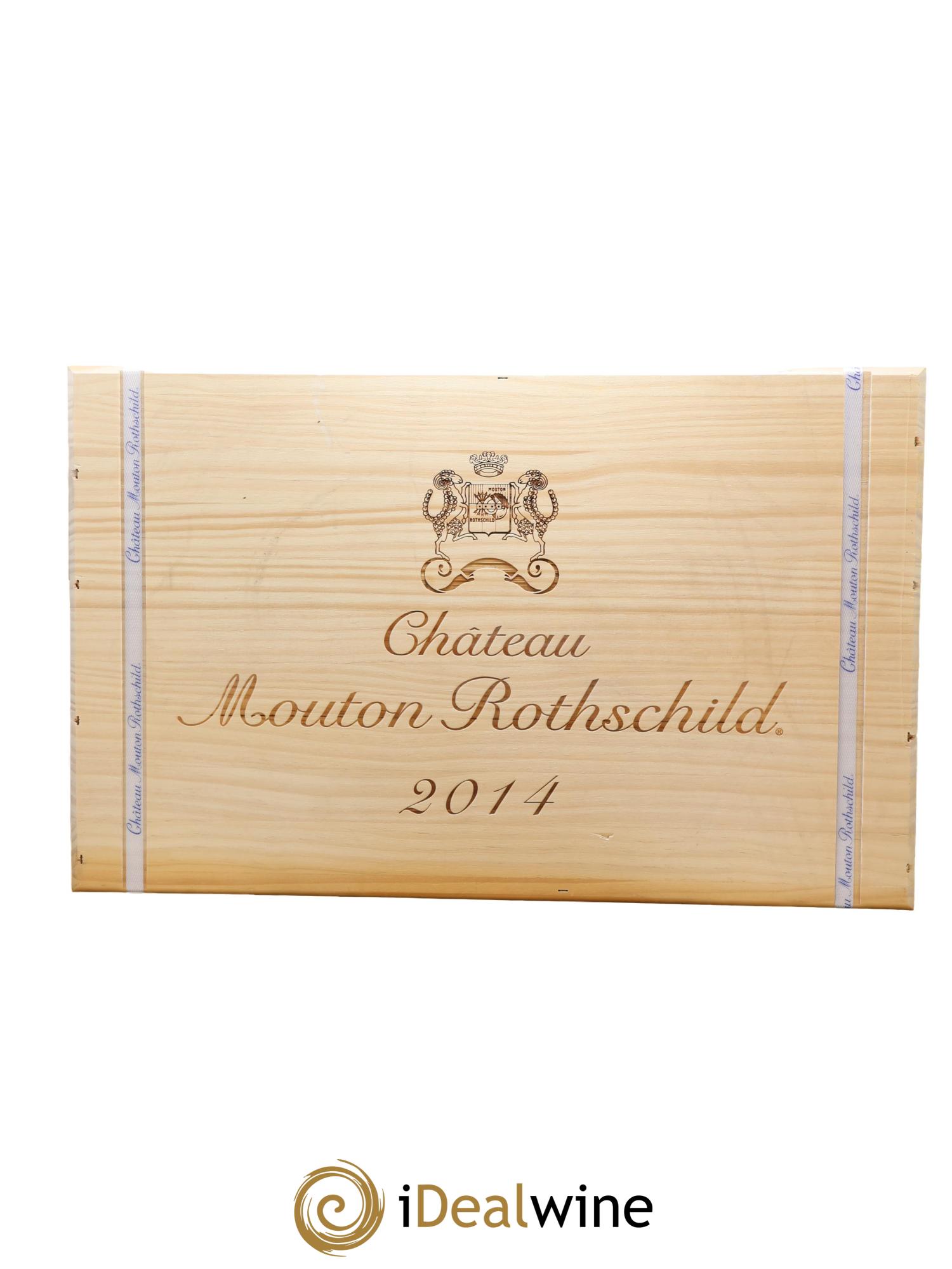 Château Mouton Rothschild 1er Grand Cru Classé 2014 - Lot de 6 bouteilles - 6