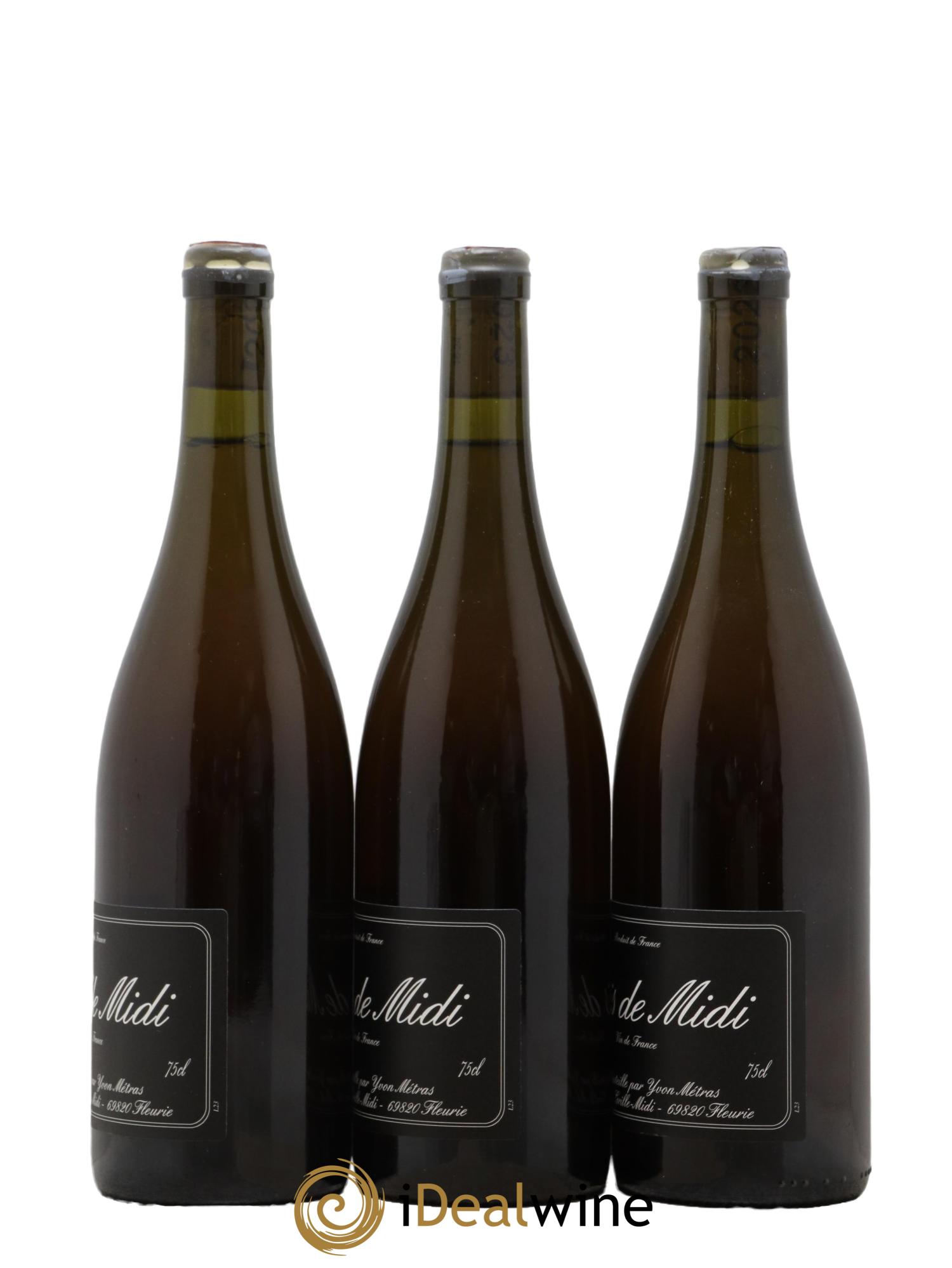 Vin de France Beaujolais Gris de Midi Domaine Yvon Métras 2023 - Lot of 3 bottles - 1