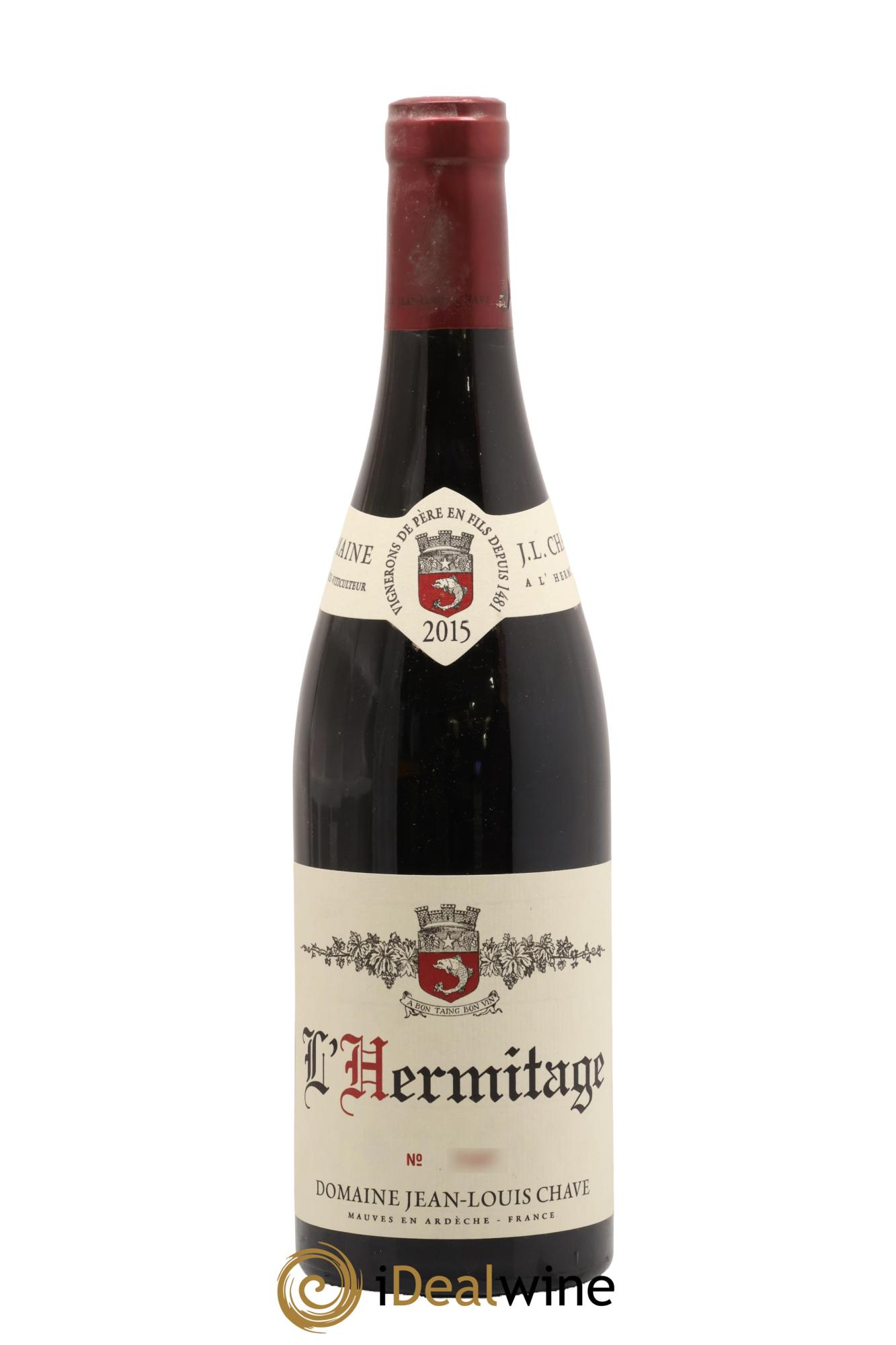 Hermitage Jean-Louis Chave 2015 - Lot of 1 bottle - 0