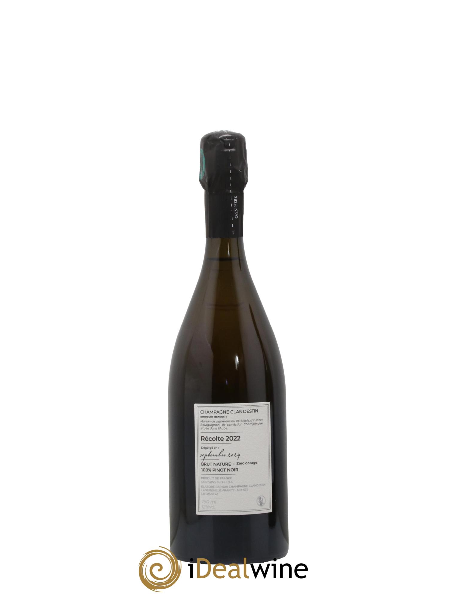 Austral Brut Nature Clandestin 2022 - Lot de 1 bouteille - 1