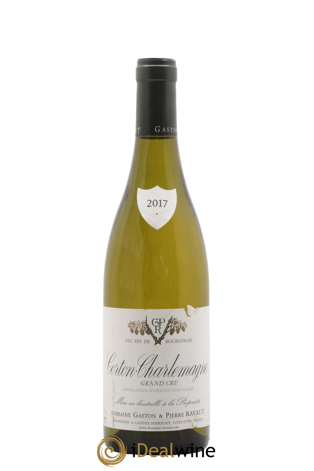 Corton-Charlemagne Grand Cru Domaine Gaston et Pierre Ravaut 2017 - Lot de 1 bouteille - 0