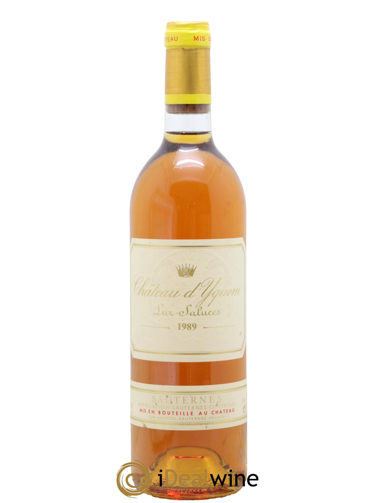Château d' Yquem 1er Cru Classé Supérieur 1989 - Lotto di 1 bottiglia - 0