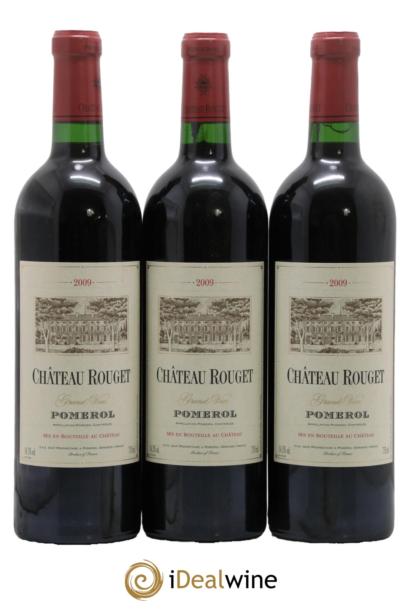 Château Rouget 2009 - Lotto di 3 bottiglie - 0