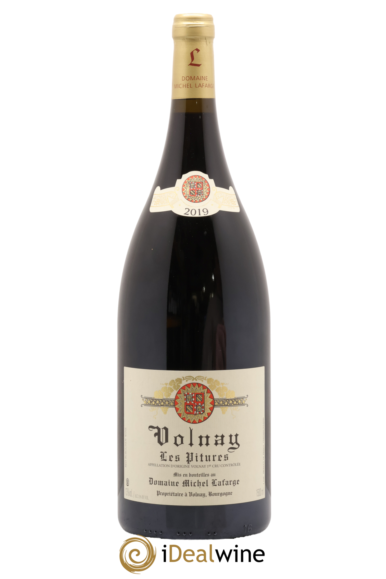 Volnay 1er Cru Pitures Lafarge 2019 - Lot of 1 magnum - 0
