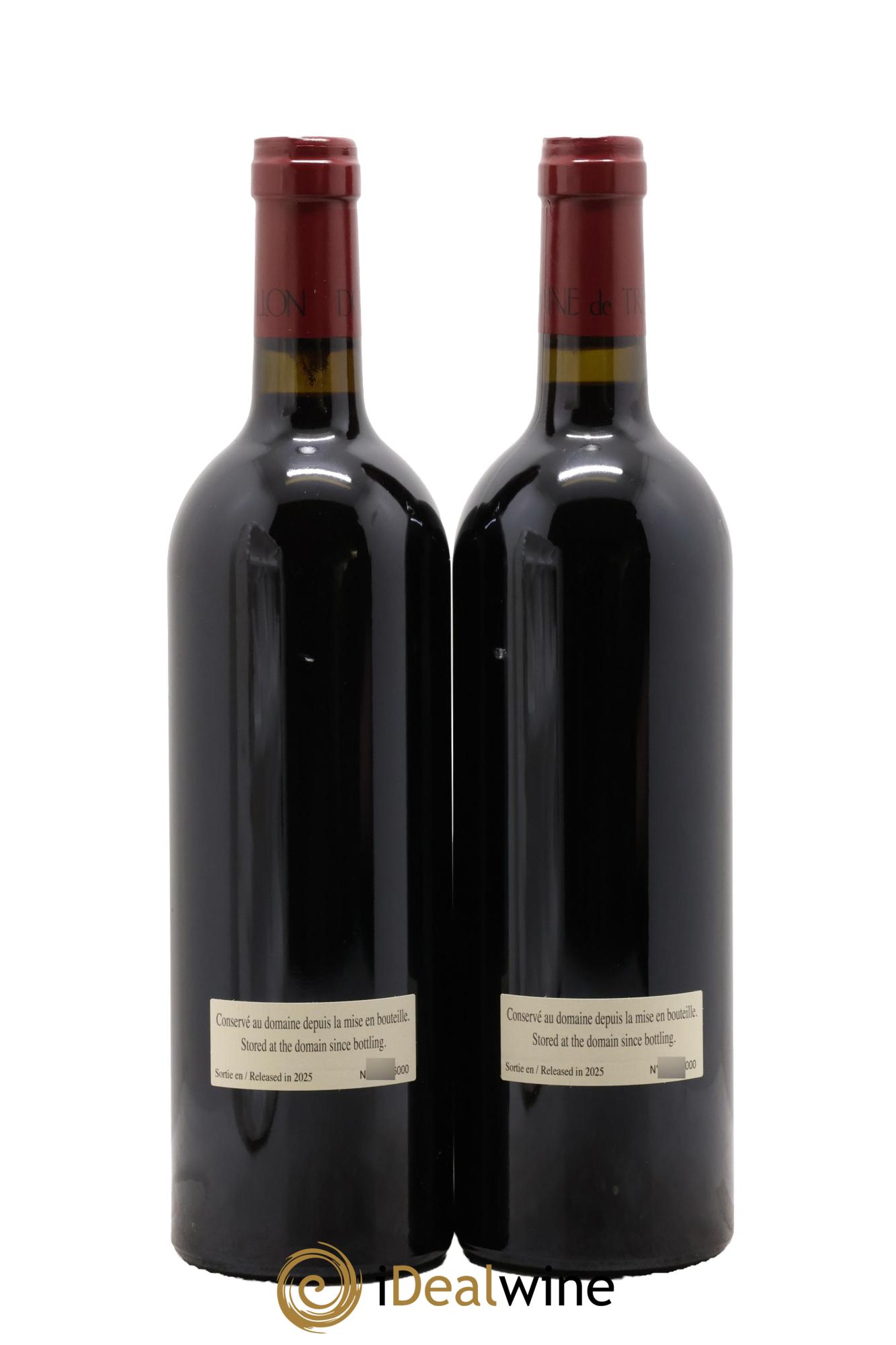 Alpilles Trévallon (Domaine de) Eloi Dürrbach 2015 - Lot of 2 bottles - 1