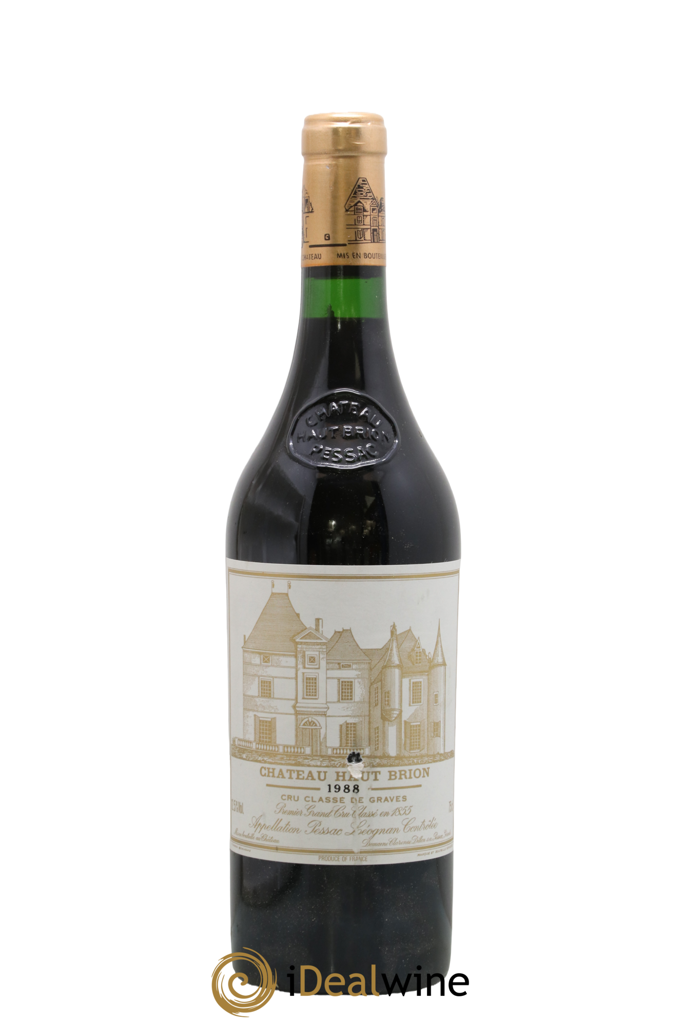 Château Haut Brion 1er Grand Cru Classé 1988 - Lot de 1 bouteille - 0
