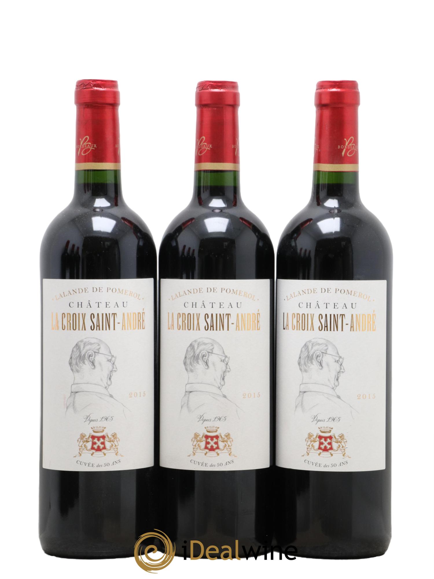 Château La Croix Saint André  2015 - Lot of 6 bottles - 1