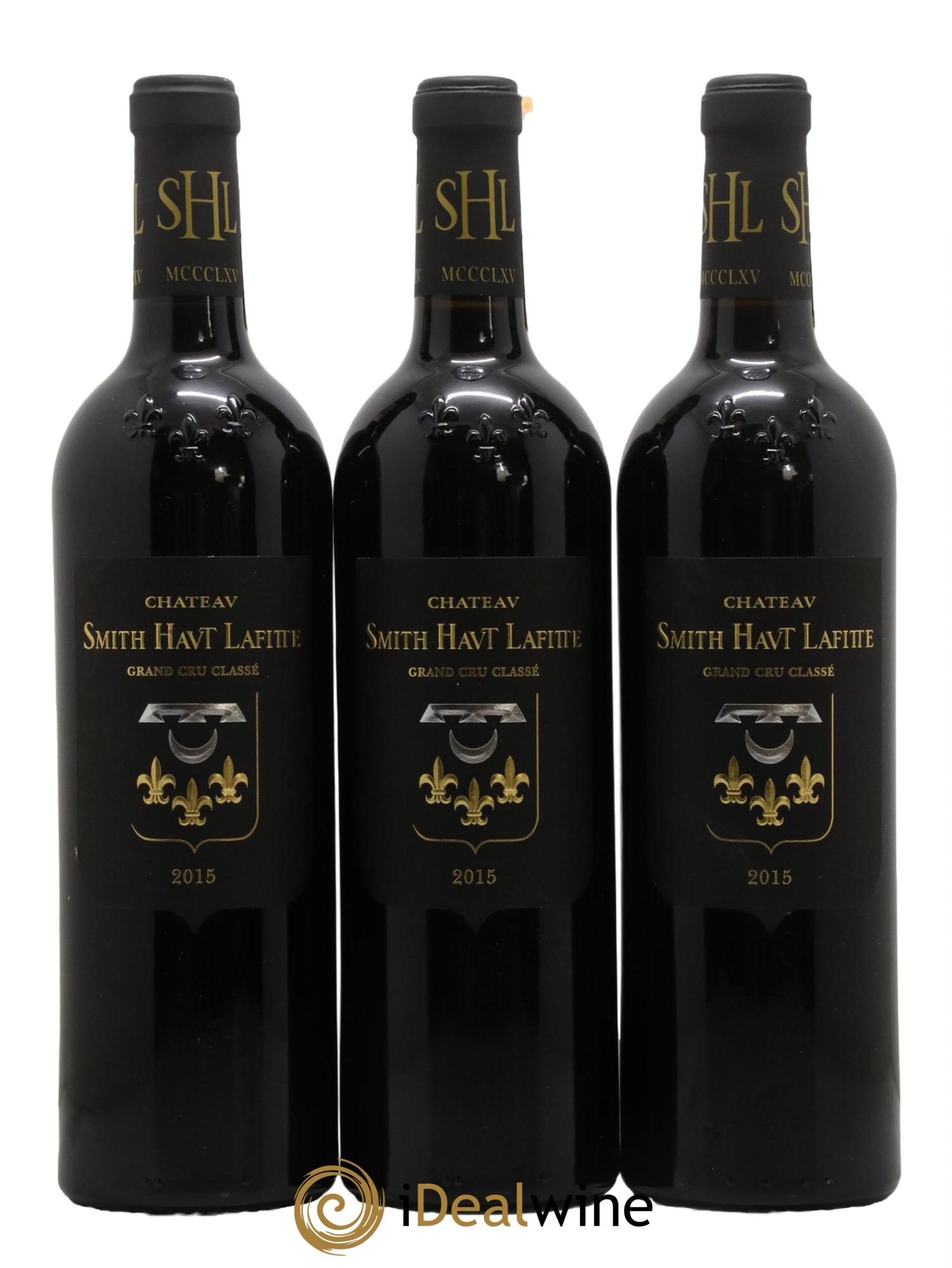 Château Smith Haut Lafitte Cru Classé de Graves 2015 - Lot de 3 bouteilles - 0
