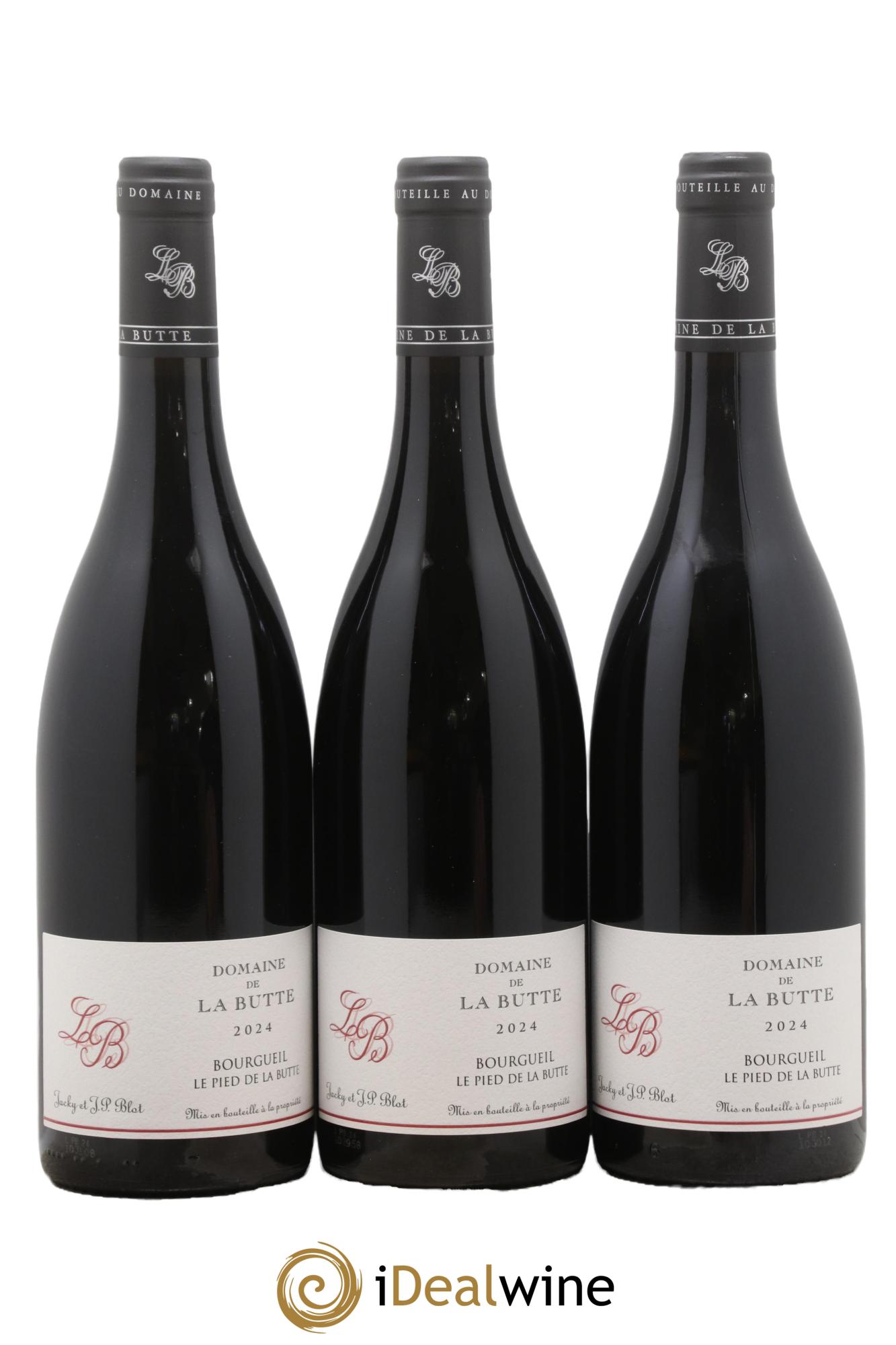 Bourgueil Le Pied de la Butte Domaine de La Butte - Jacky Blot 2024 - Lot de 3 bouteilles - 0