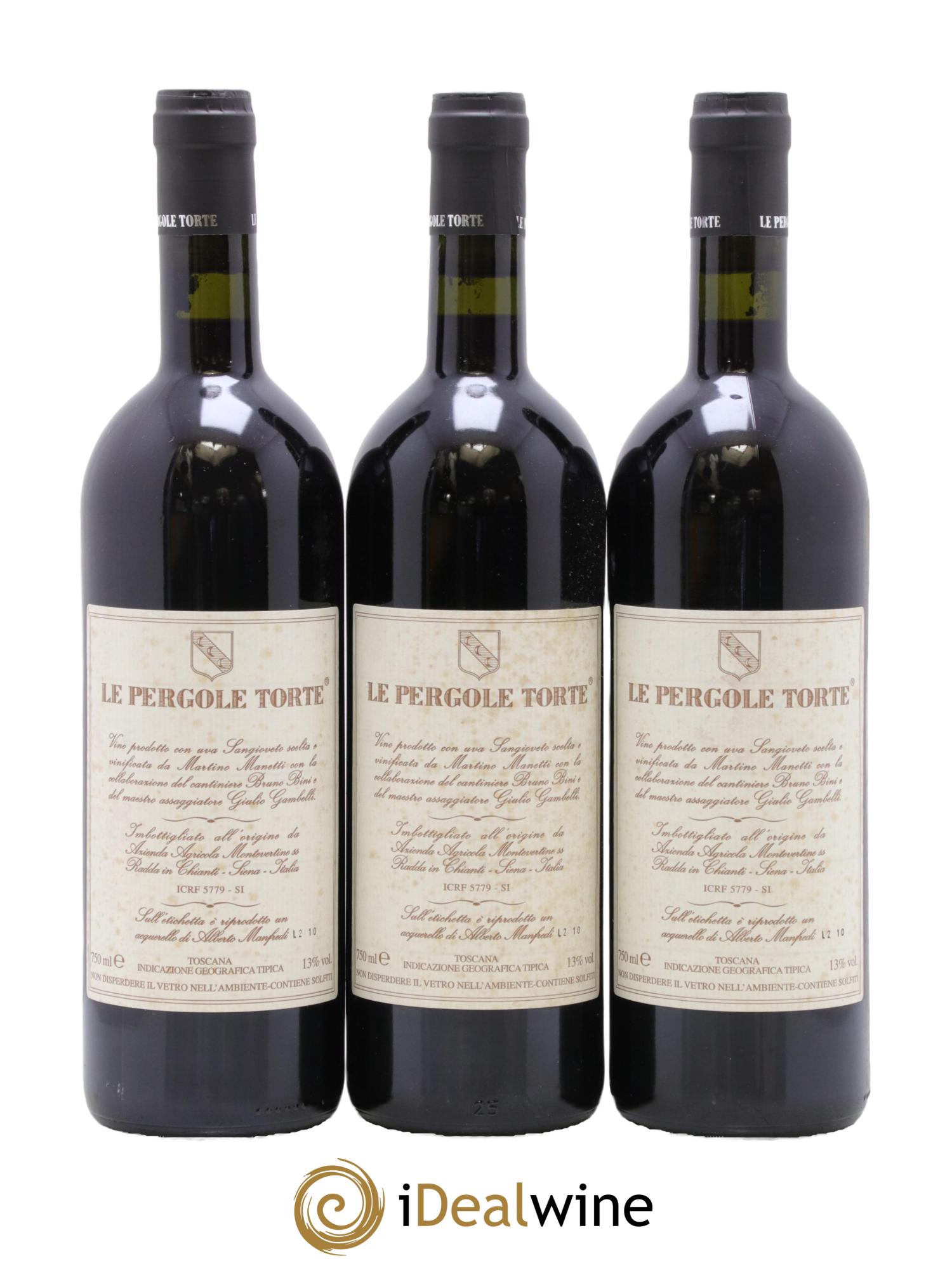 Toscana IGT Montevertine Famille Manetti Riserva 2007 - Posten von 6 Flaschen - 2