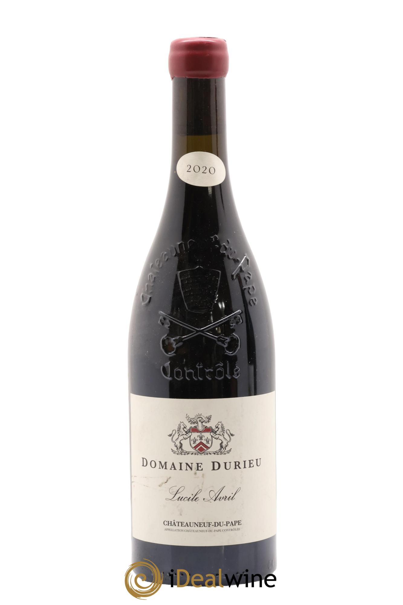 Châteauneuf-du-Pape Lucile Avril Domaine Durieu 2020 - Lotto di 1 bottiglia - 0