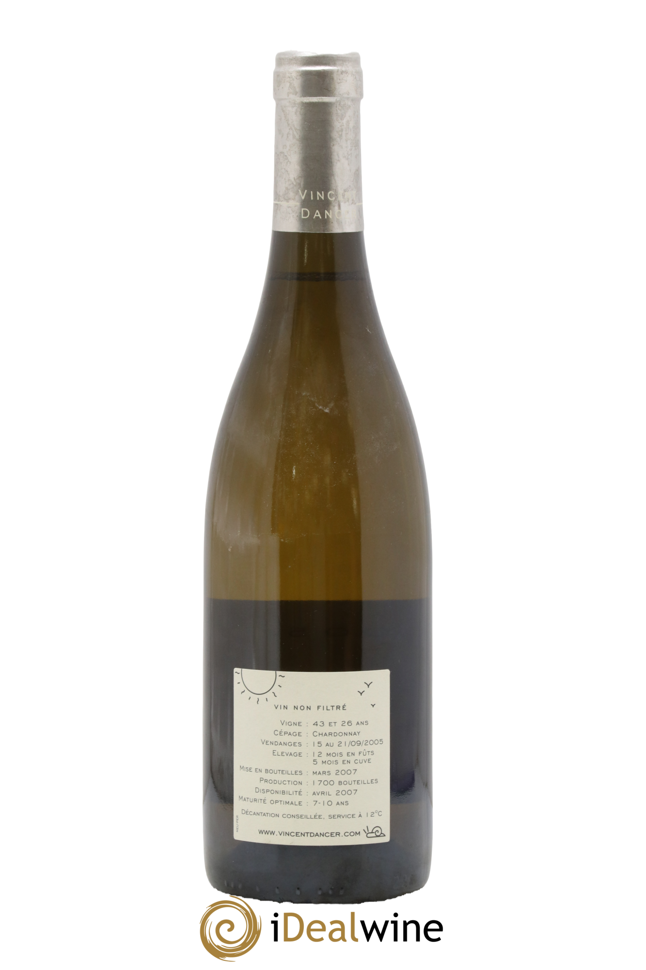 Meursault 1er Cru Perrières Vincent Dancer 2005 - Lot de 1 bouteille - 1