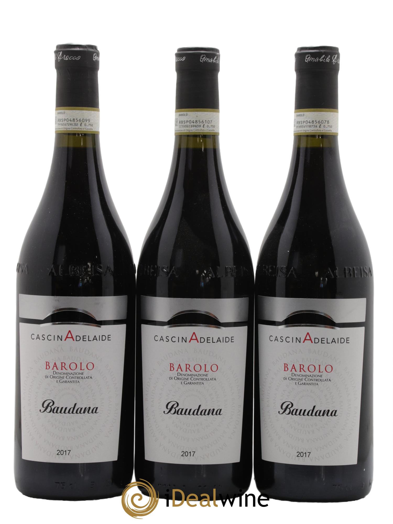 Barolo Baudana Cascina Adelaide 2017 - Lot de 3 bouteilles - 0