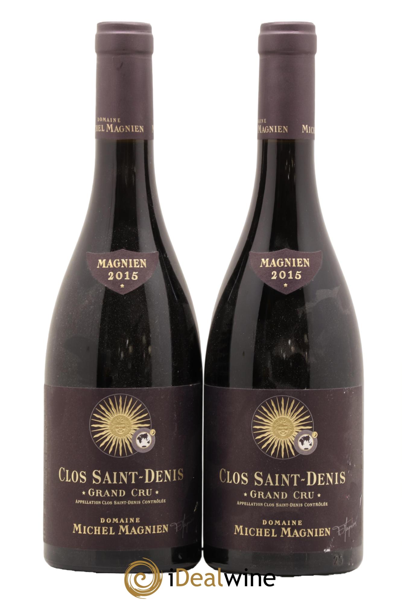 Clos Saint-Denis Grand Cru Michel Magnien 2015 - Lot de 2 bouteilles - 0