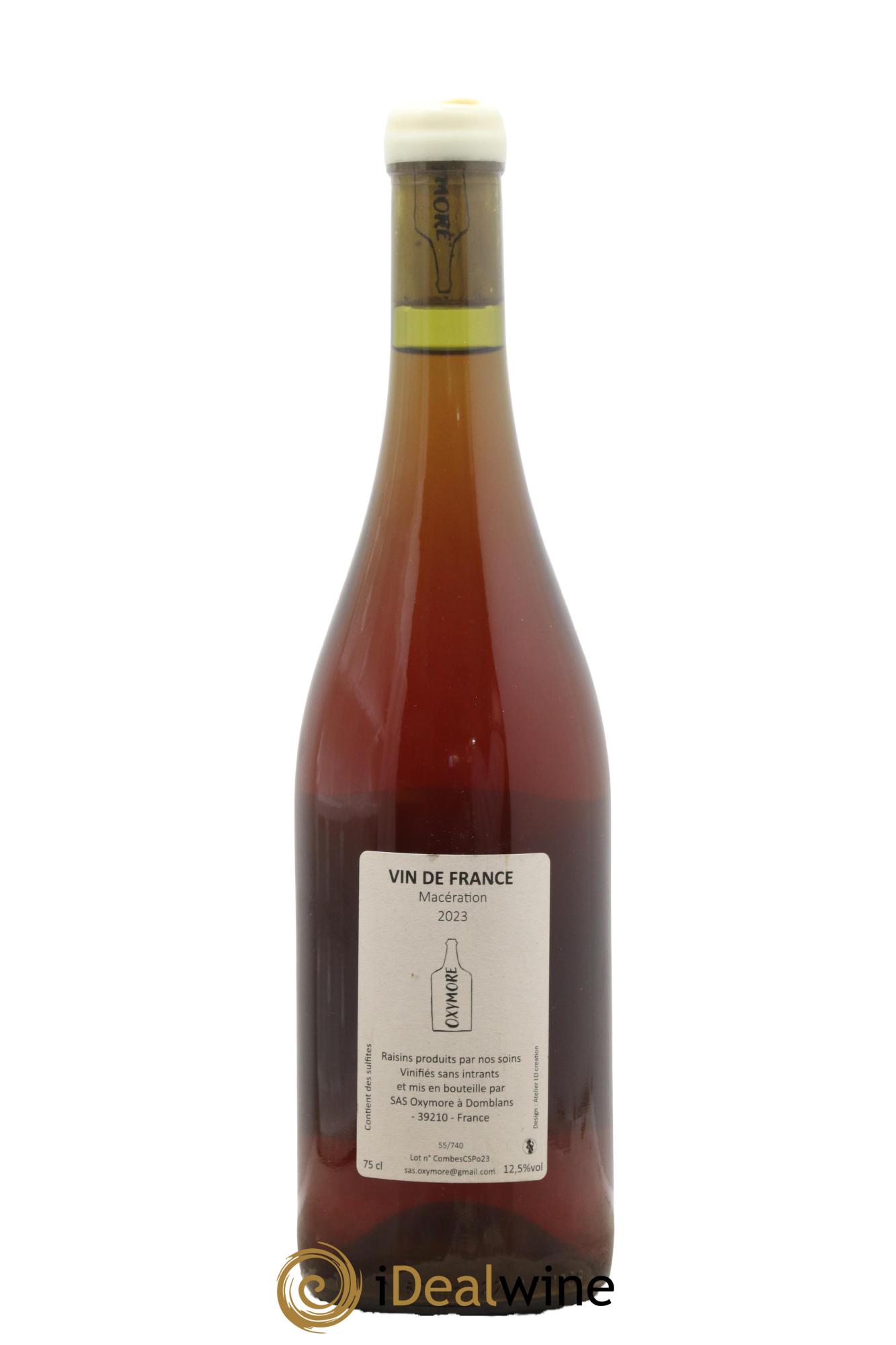 Vin de France Oxymore Frugal Festin 2023 - Lot de 1 bouteille - 1
