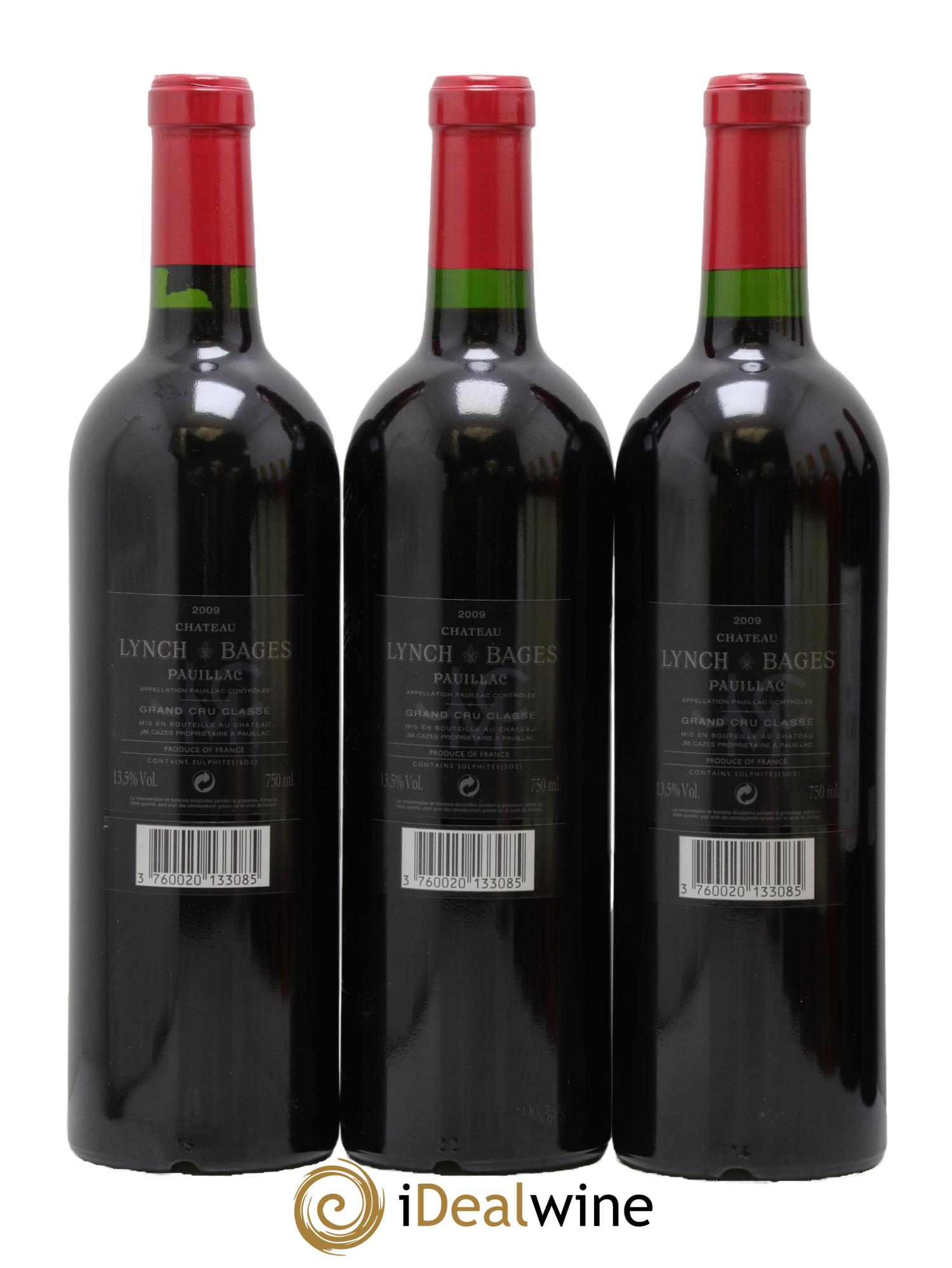 Château Lynch Bages 5ème Grand Cru Classé 2009 - Lot de 6 bouteilles - 2