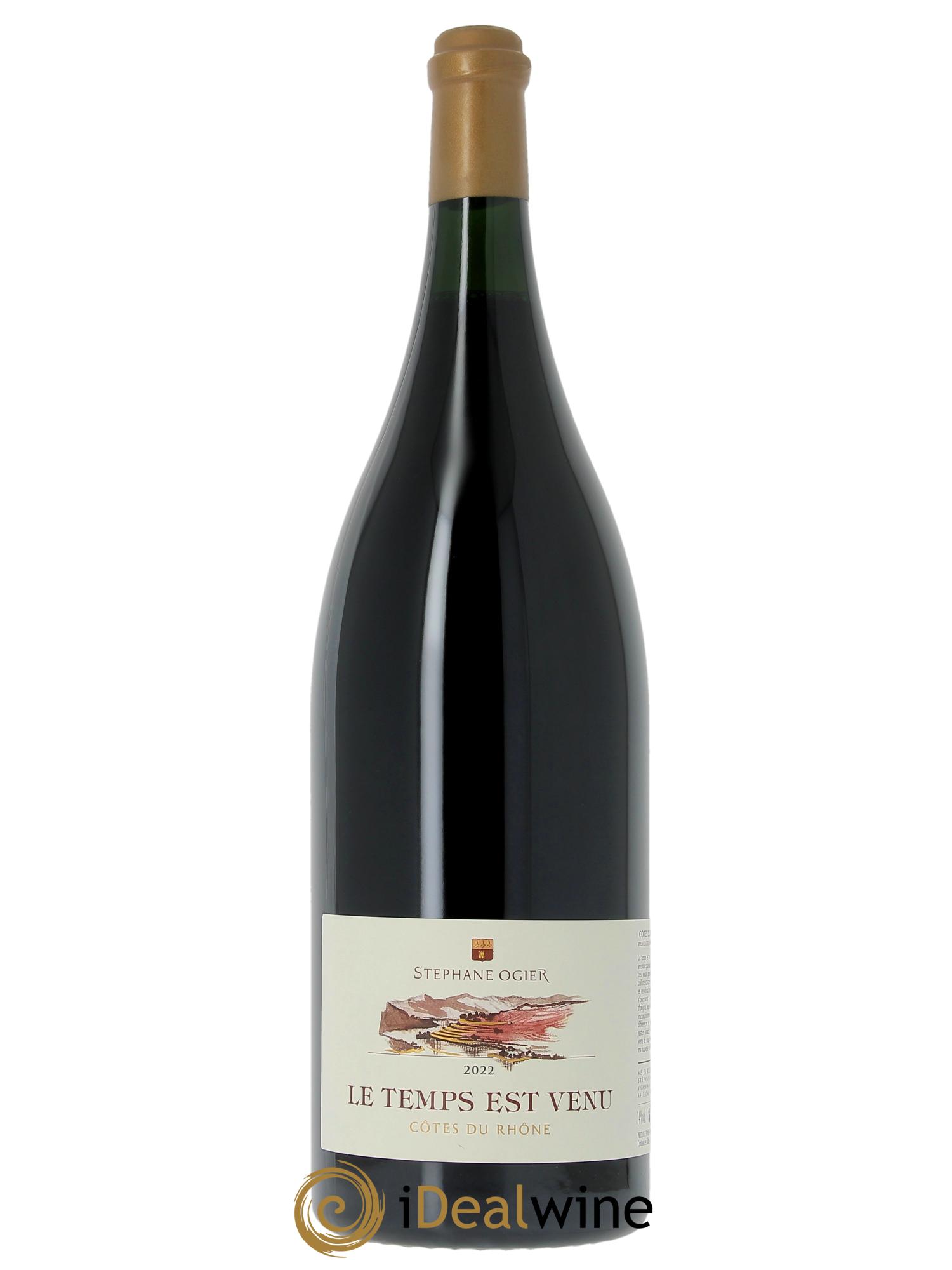 Côtes-du-Rhône Le Temps est Venu Stéphane Ogier  2022 - Posten von 1 Doppel-Magnum - 0